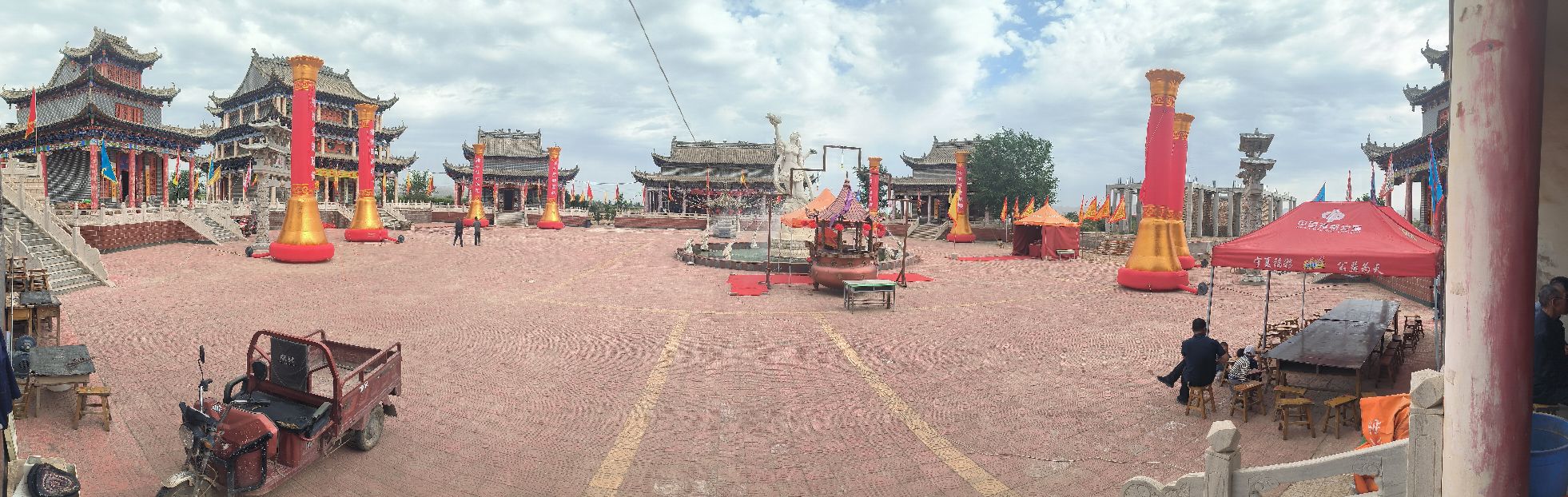 栾家湾西方山太佛寺实景照片