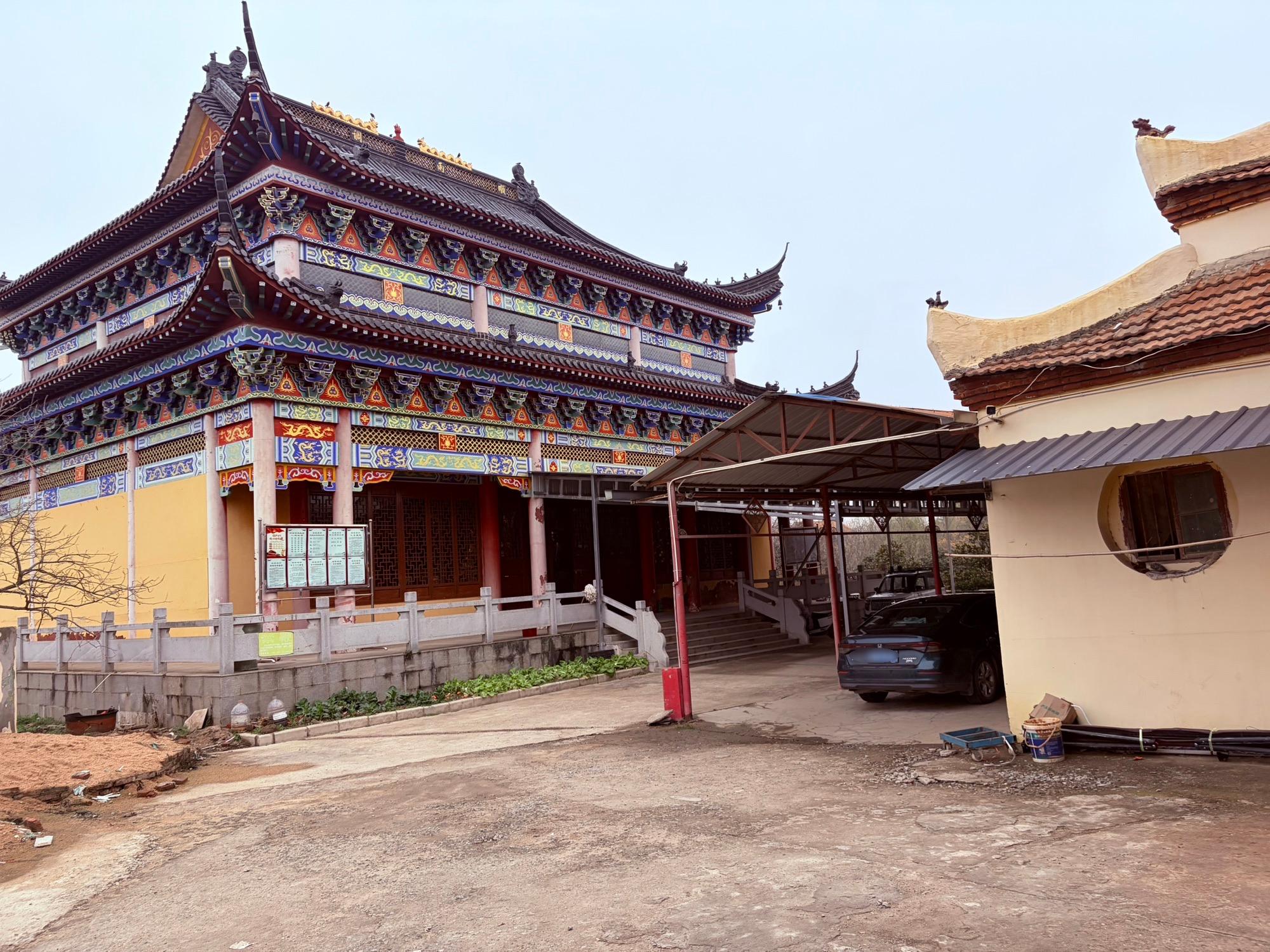 横店龙华寺实景照片
