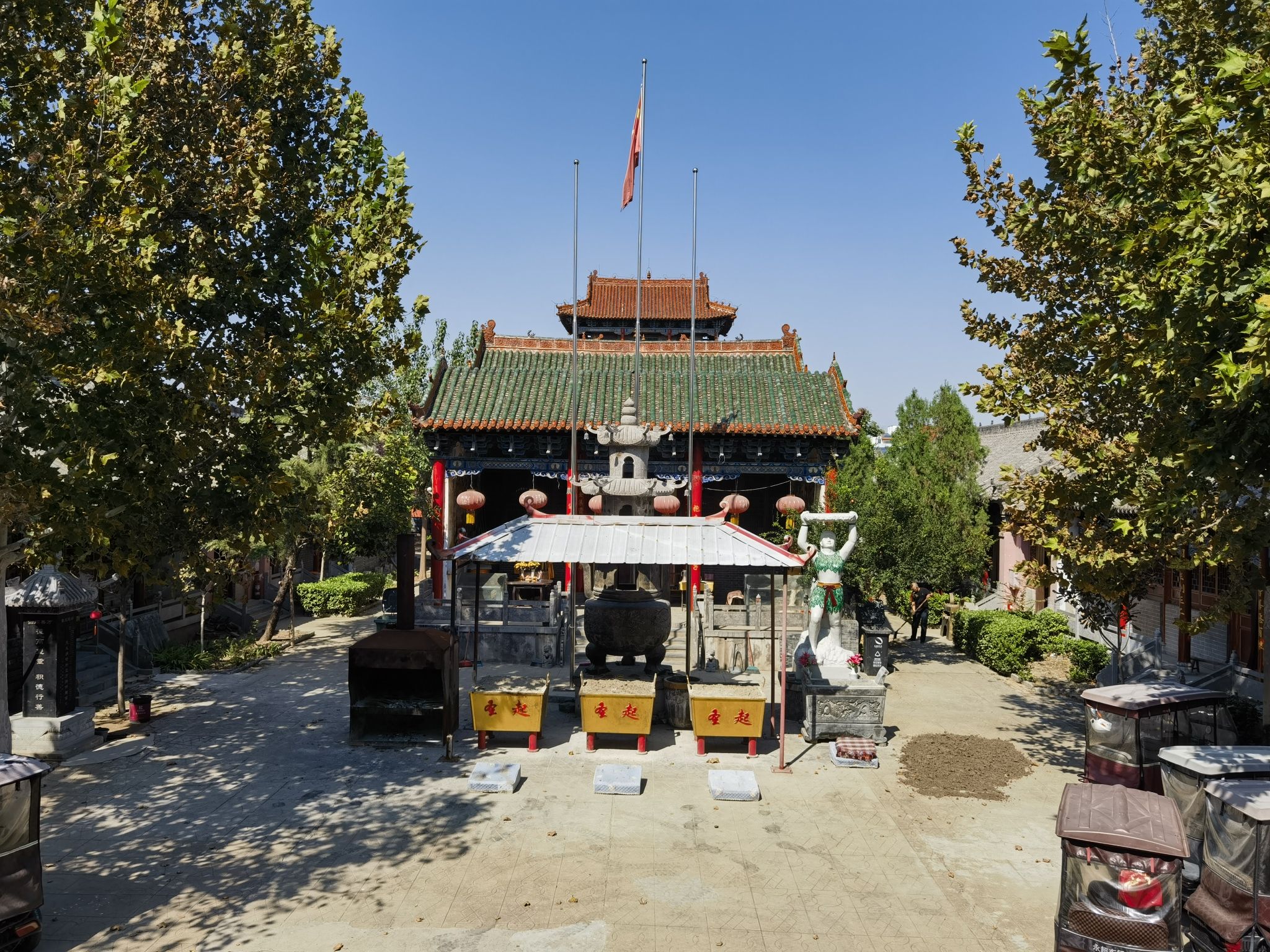 九龙山全神庙实景照片
