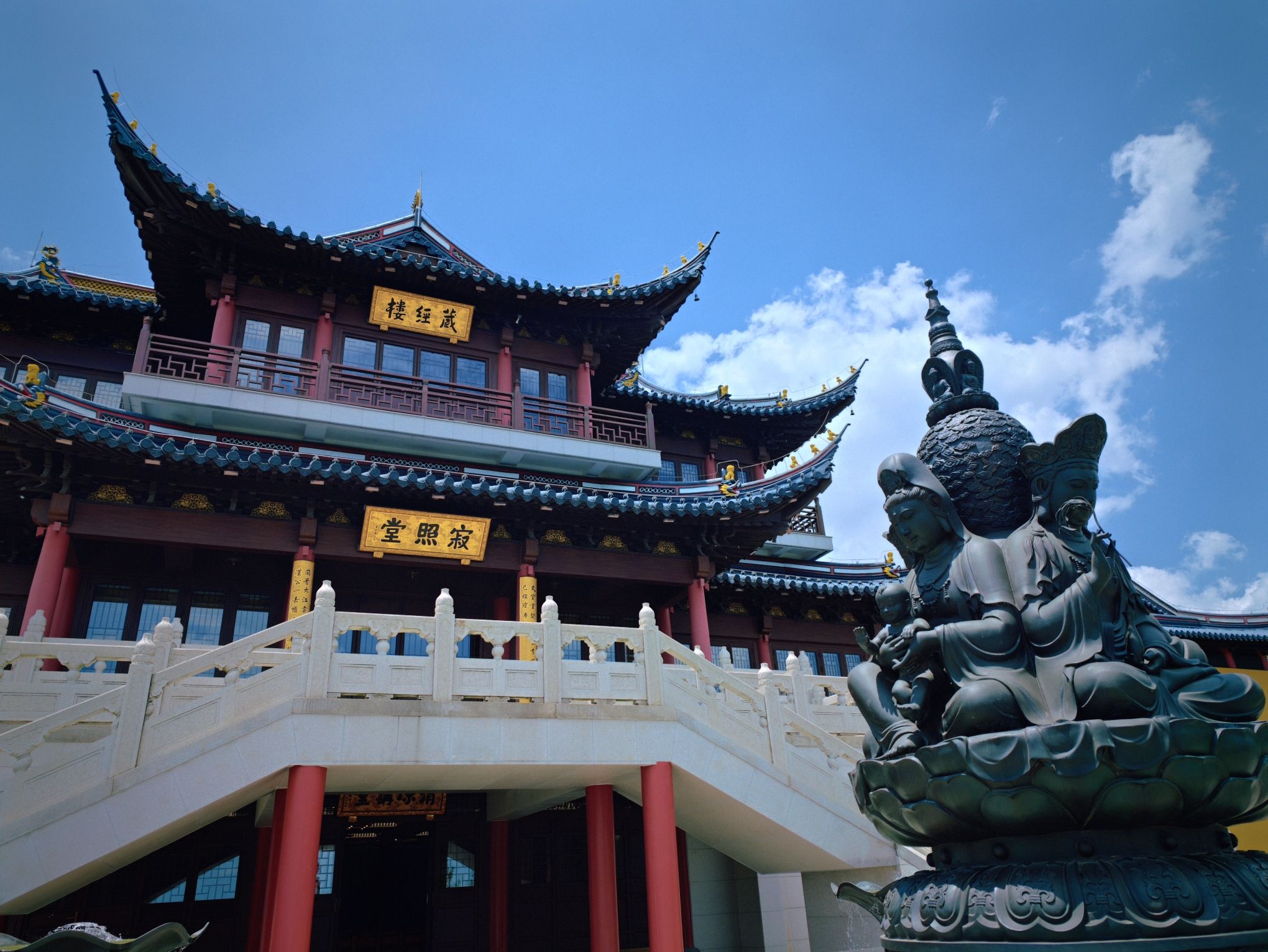 三峰清凉禅寺·藏经楼实景照片