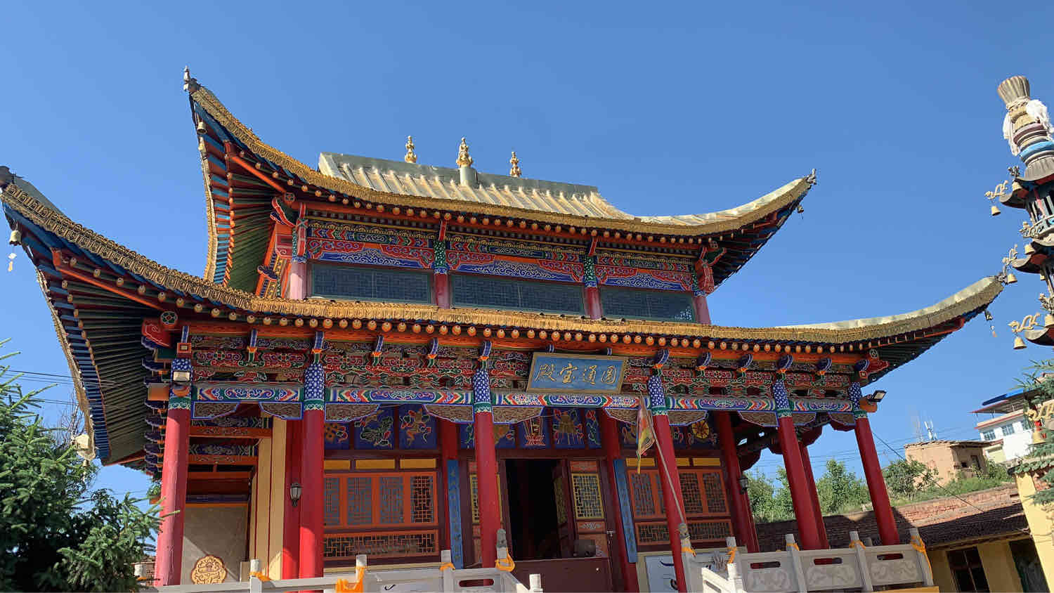 兰州霖圆禅寺实景照片