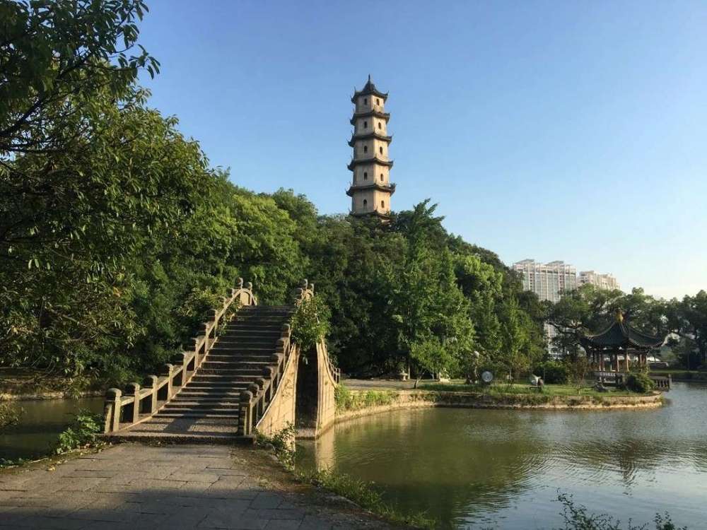 江心屿景点图片