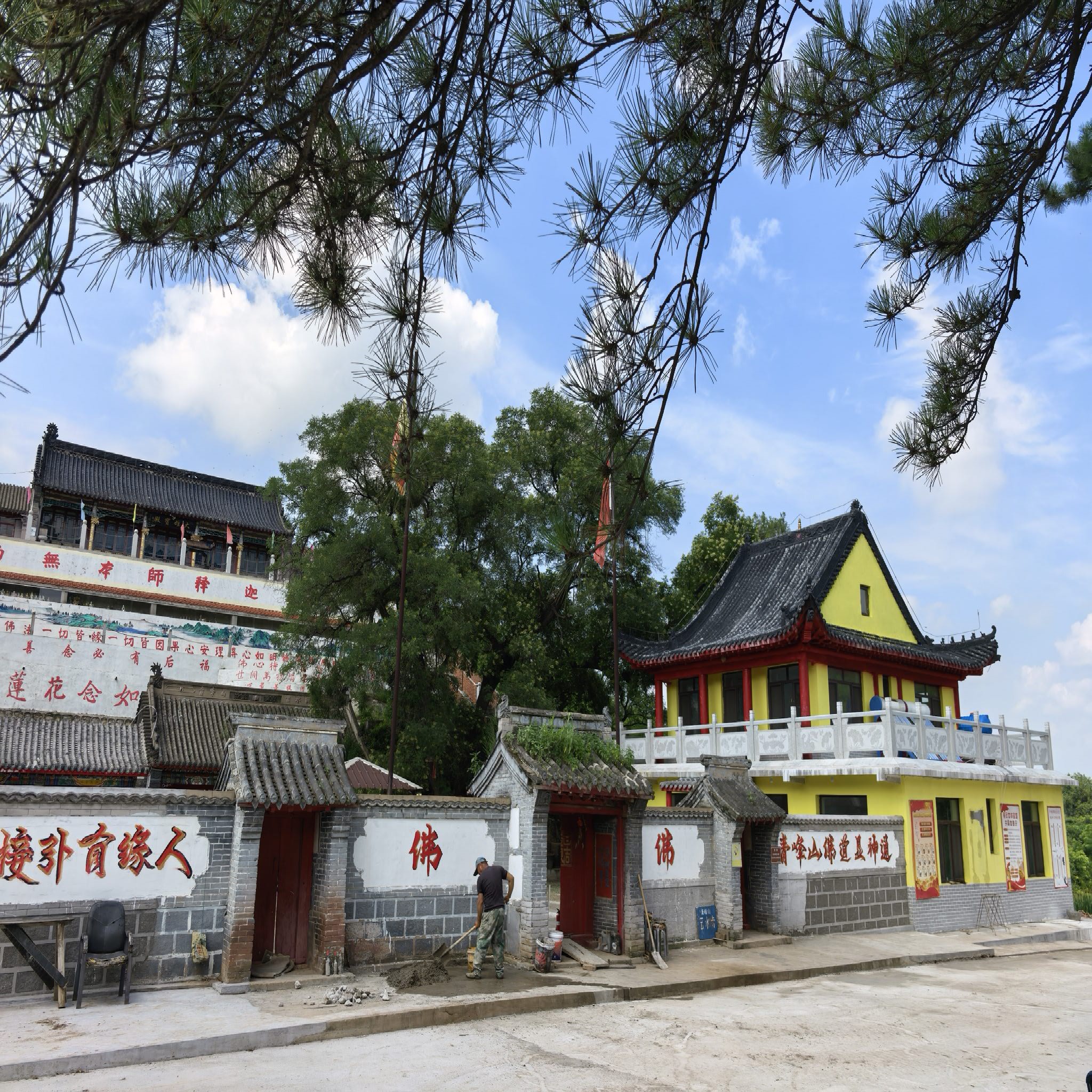 二佛庙云水寺实景照片