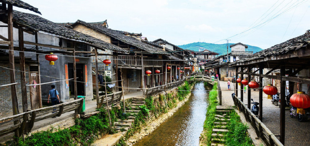 武夷山下梅古民居景点图片