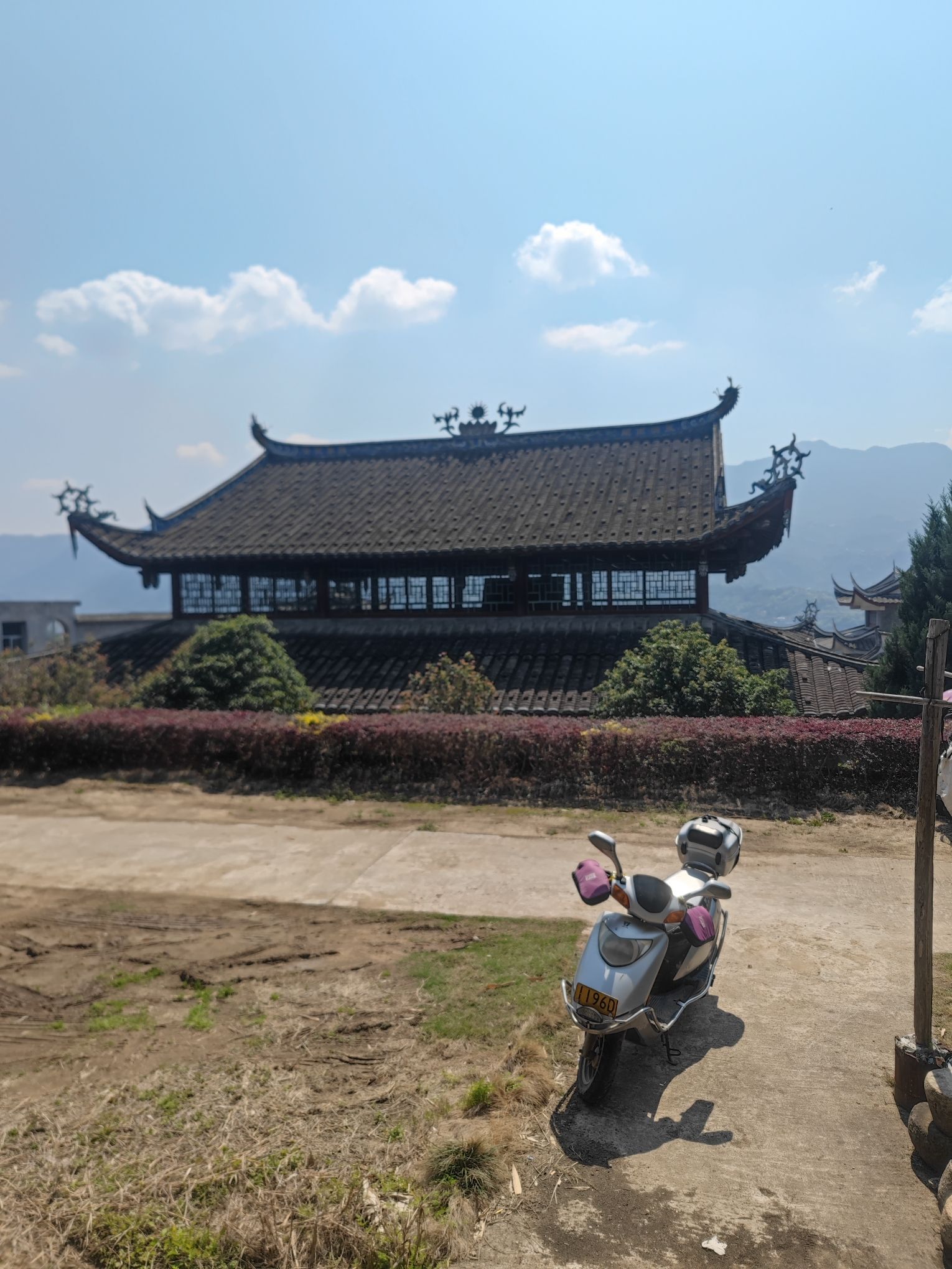 定福岩寺实景照片