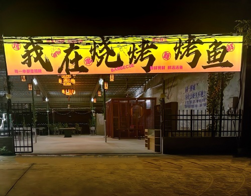 我在烧烤.烤鱼