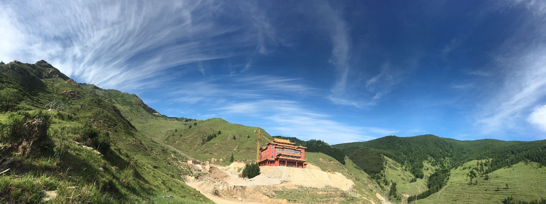 五台山风景名胜区-静音寺文殊禅林实景照片