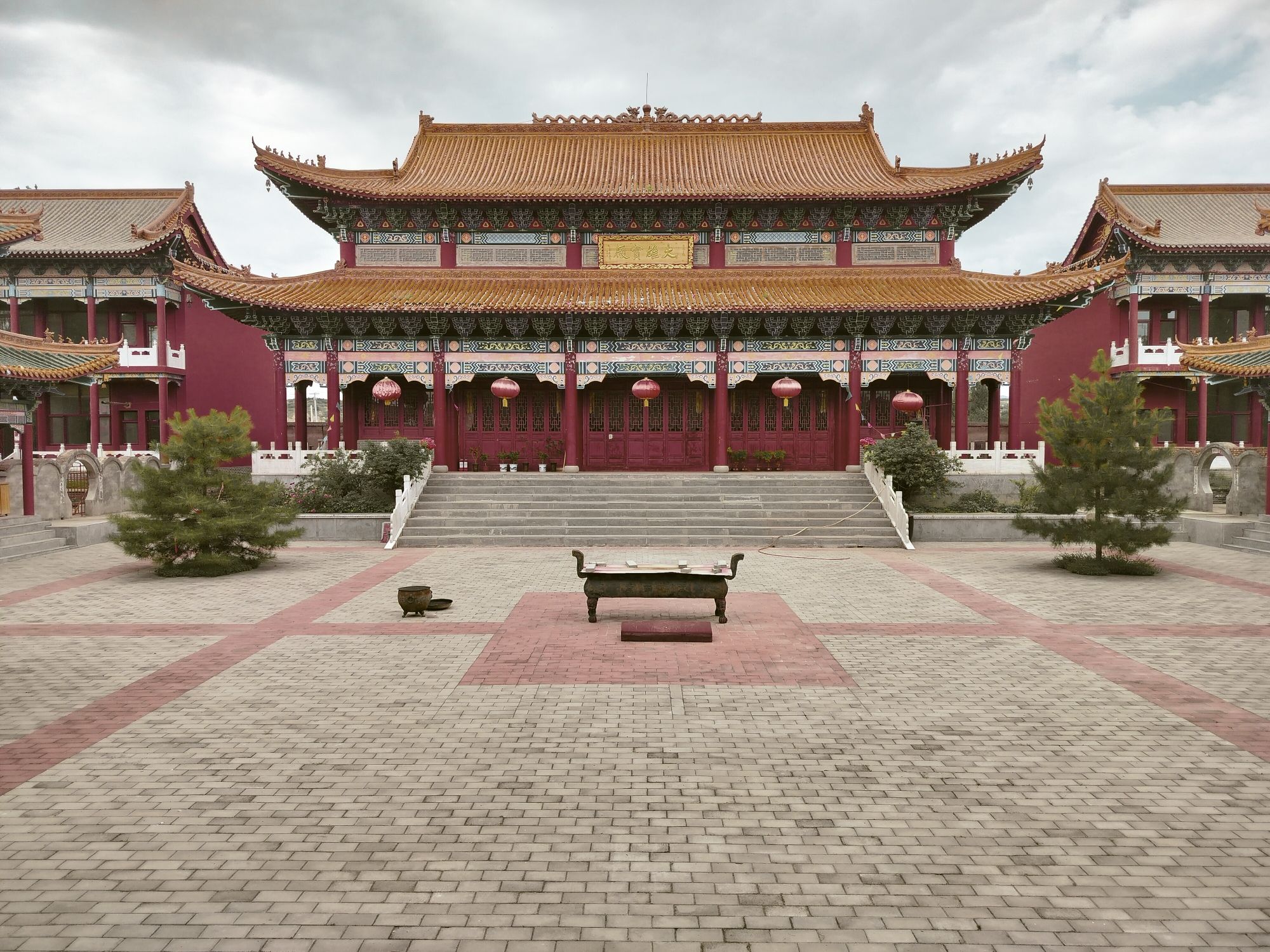 黄梅古寺实景照片