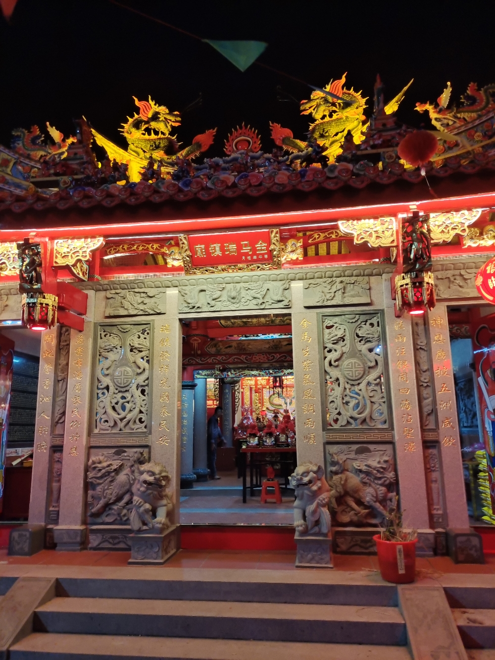 金马瑞镇庙实景照片