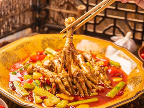 老格篼土菜馆.临江土鳝丝(峨眉山店)