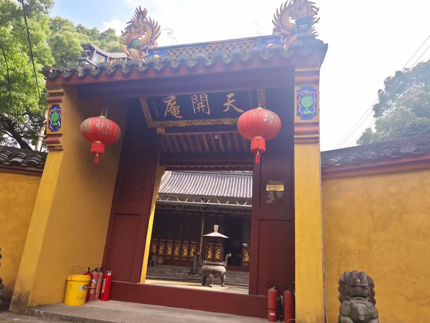 天开庵实景照片