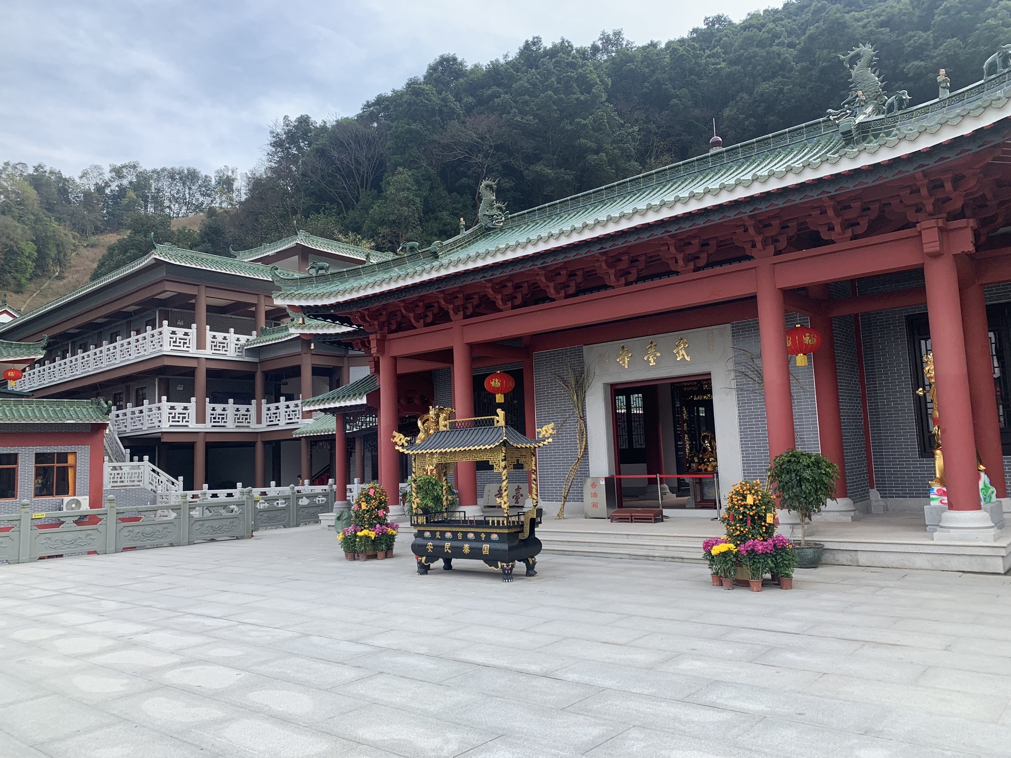武台寺实景照片