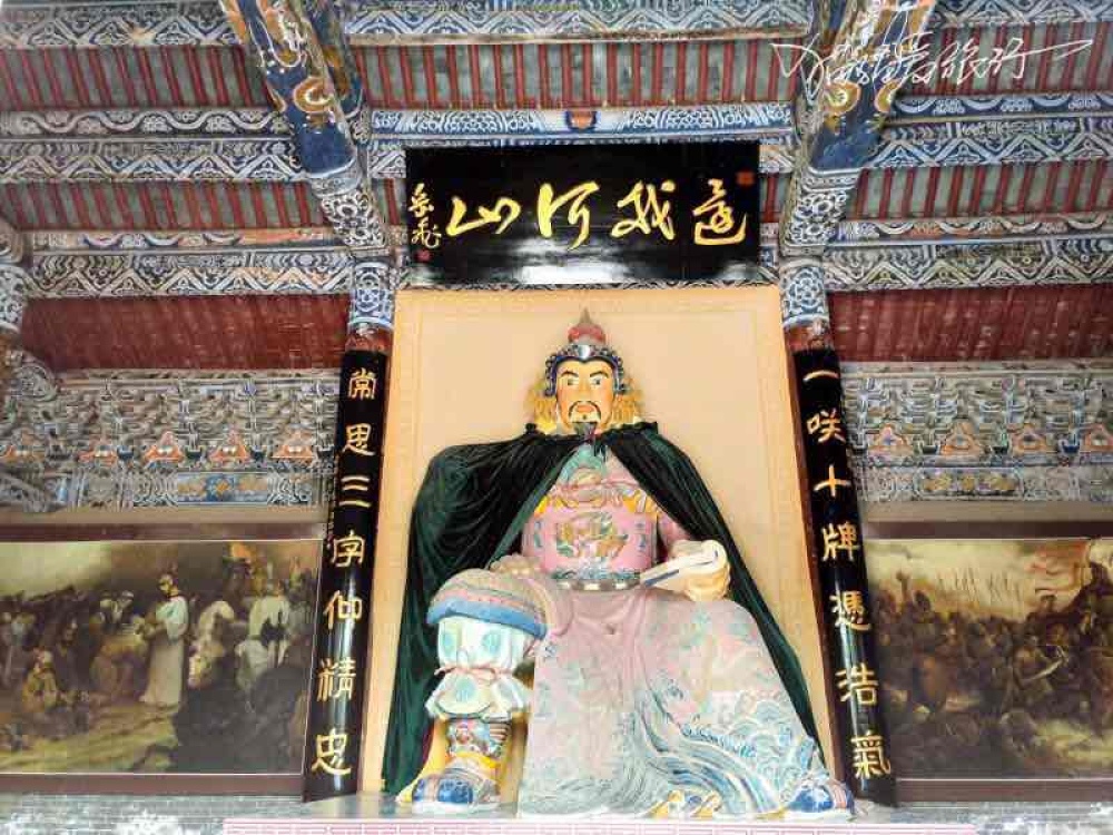 岳飞庙景点图片