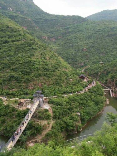 登封大熊山仙人谷景区情人谷旅行图片 3