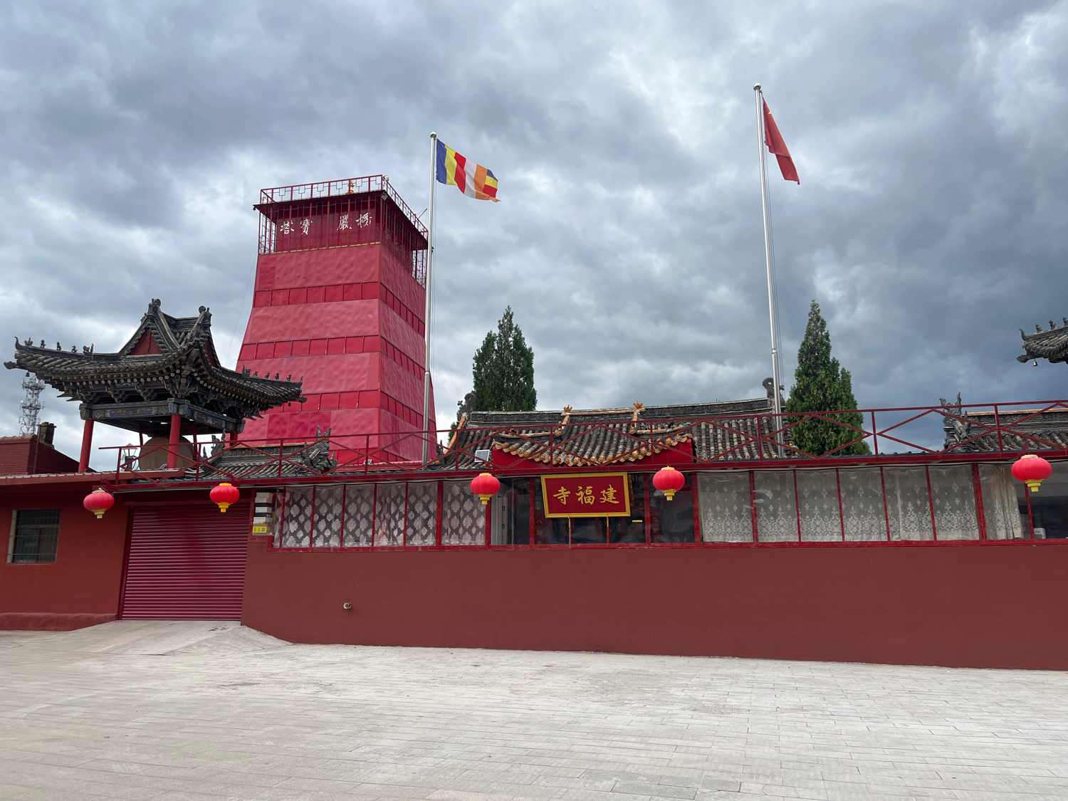 建福寺实景照片