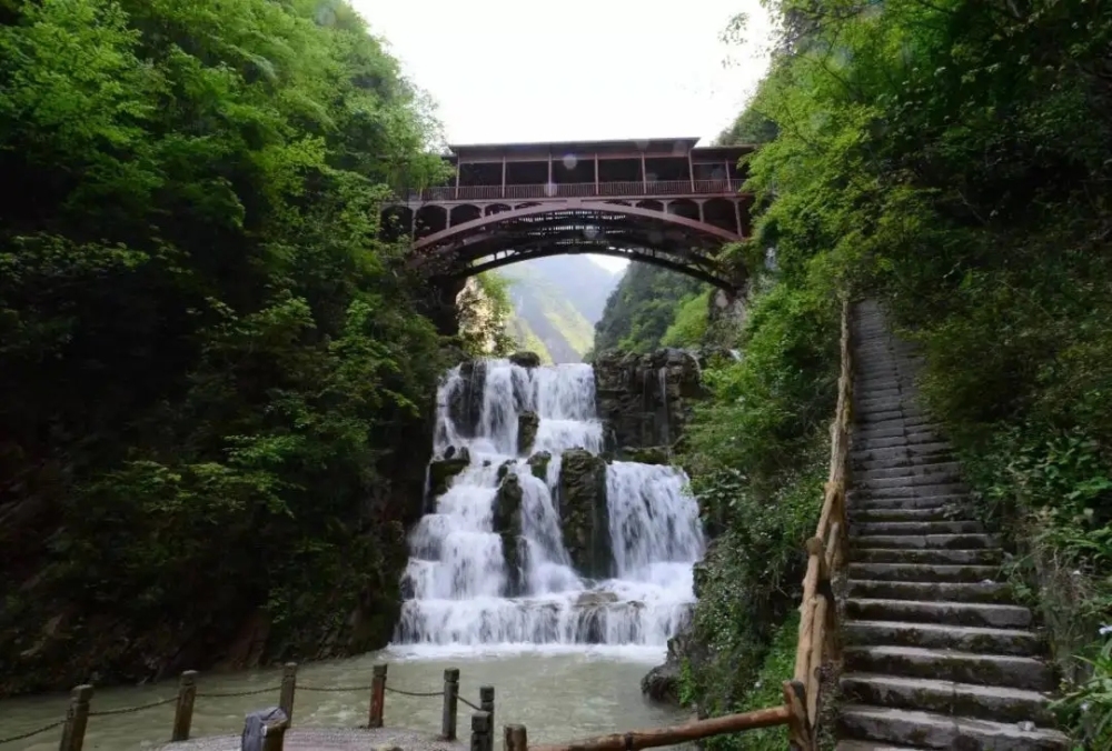 保康五道峡风景区景点图片
