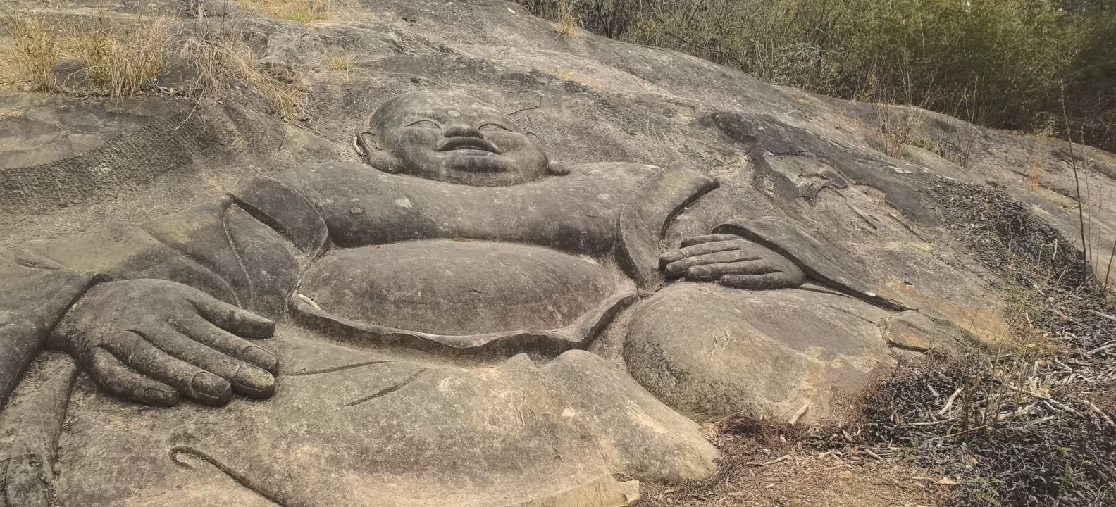 将军山风景区-弥勒佛实景照片