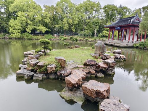 钟山风景区-沁芳钓台