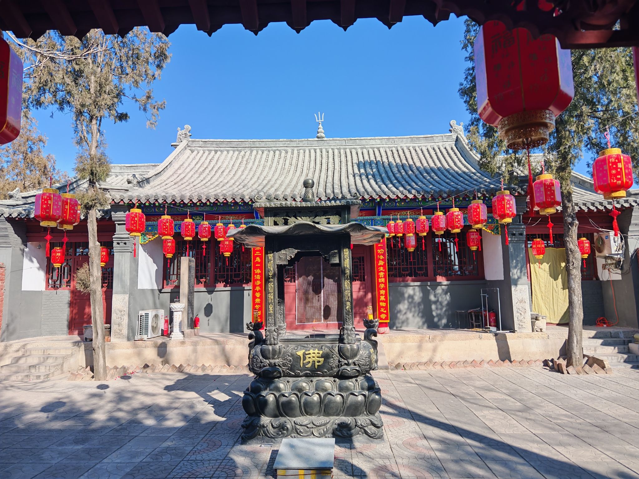 孙庄洪门寺实景照片