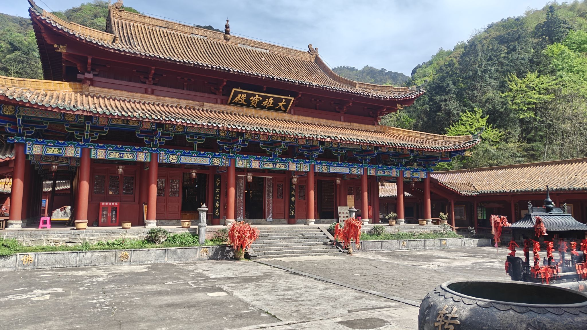 武冈云山胜力寺实景照片