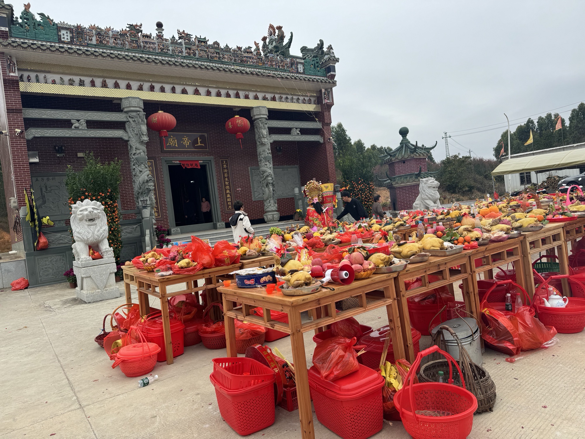 吕塘上帝庙实景照片