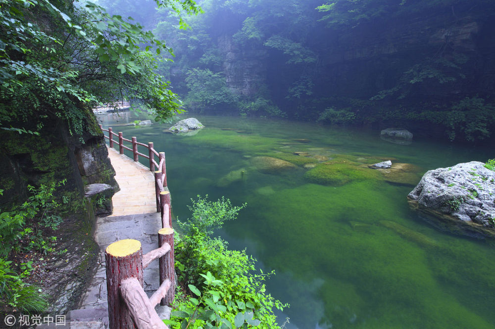 焦作云台山风景名胜区景点图片