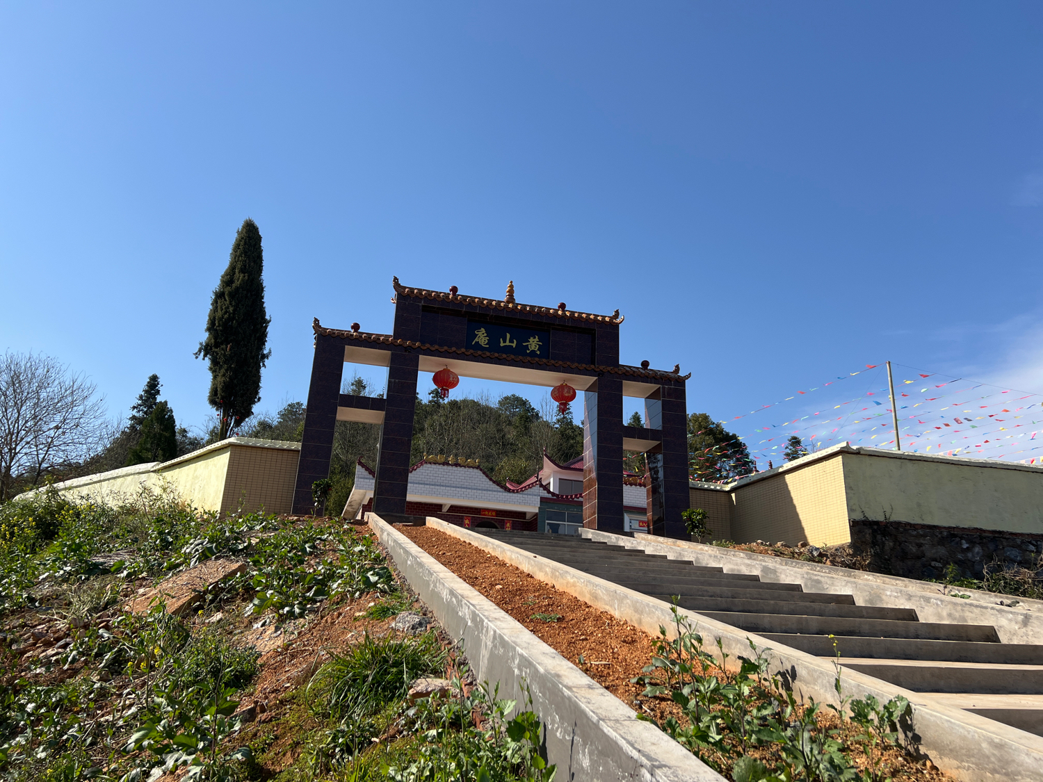安仁平背乡黄田村黄山庵实景照片