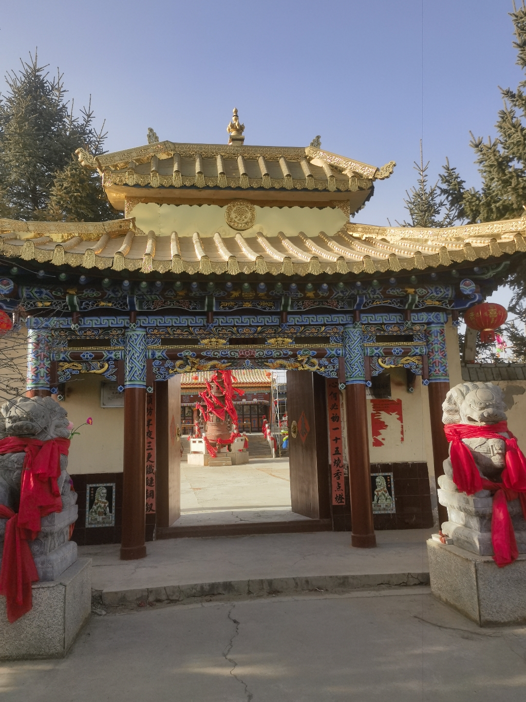 千户营三官庙火神会实景照片