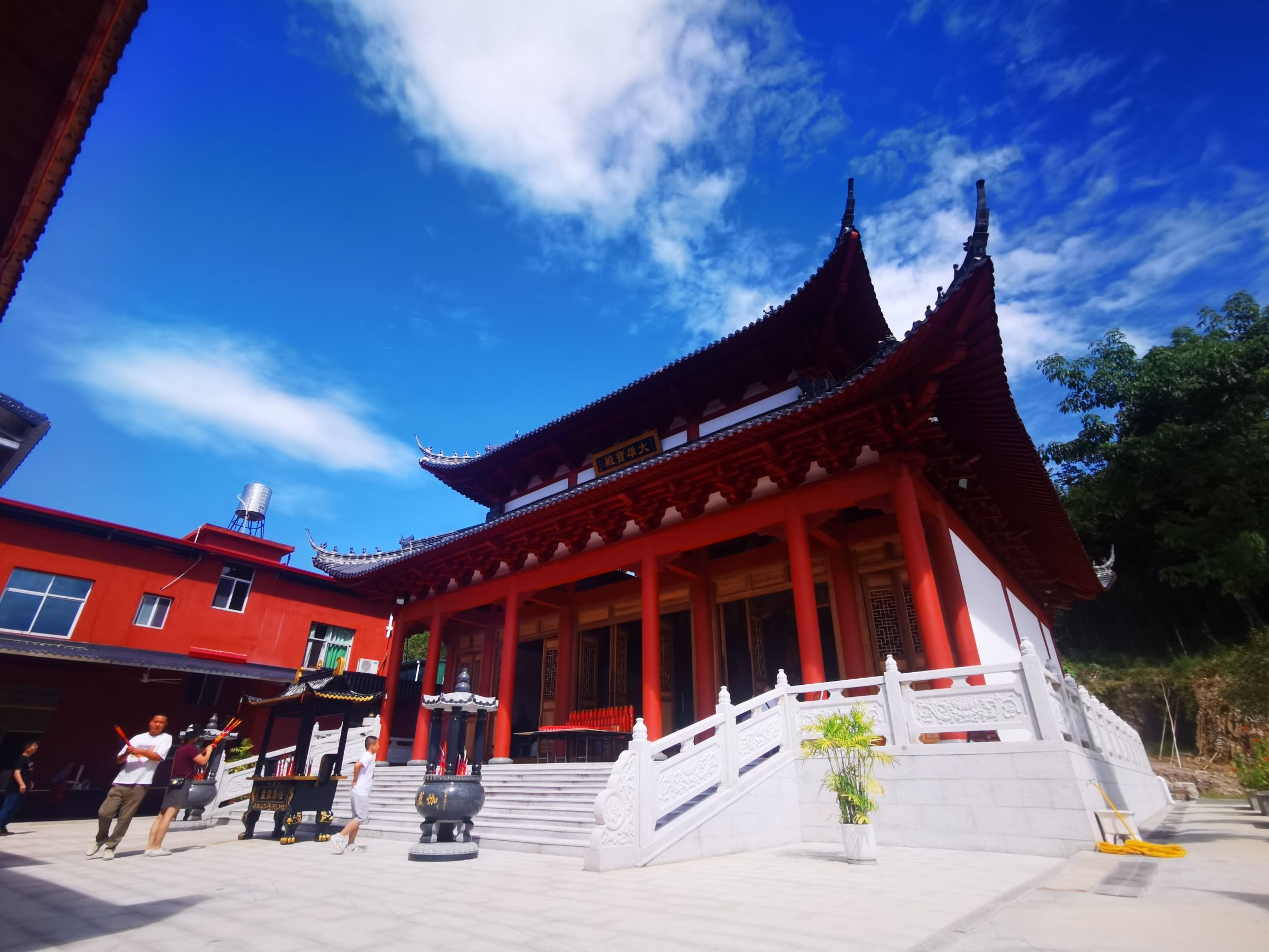 崇福寺实景照片