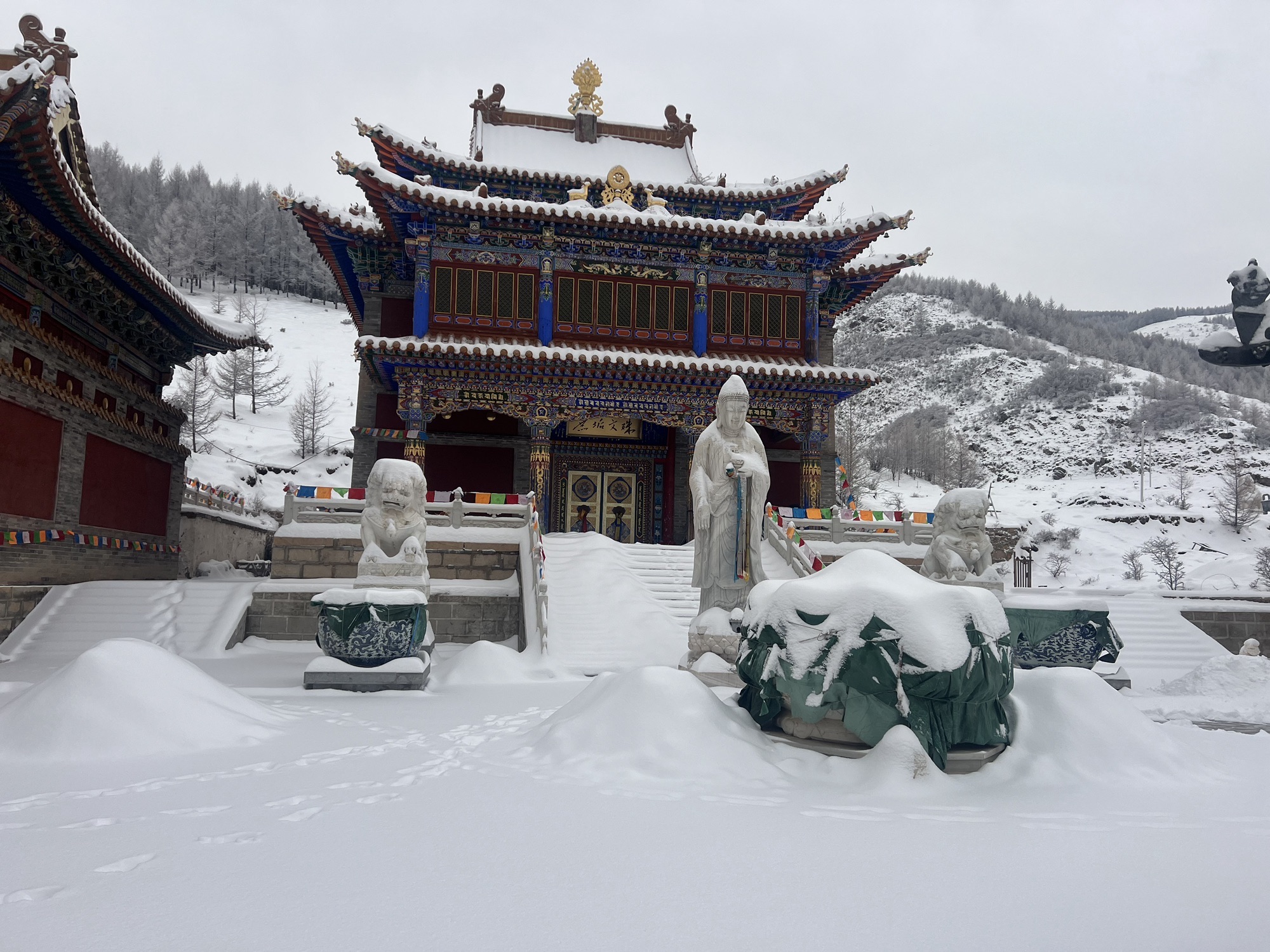 五台山风景名胜区-瑞应寺实景照片
