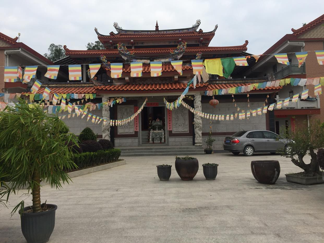 诏安河山古寺实景照片