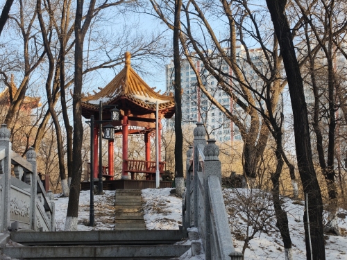 杏林湖公园-休息亭