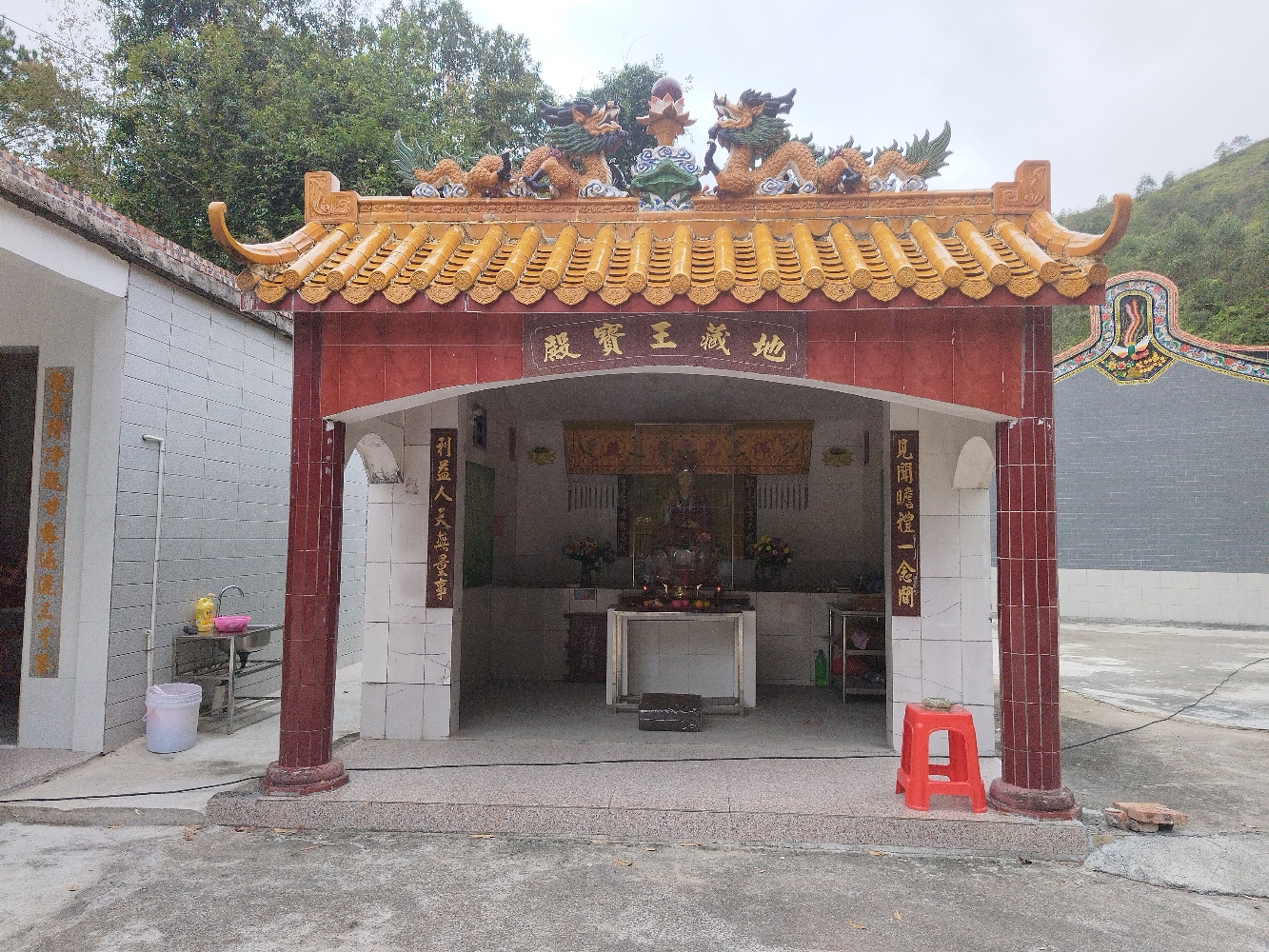 地藏王菩萨殿实景照片