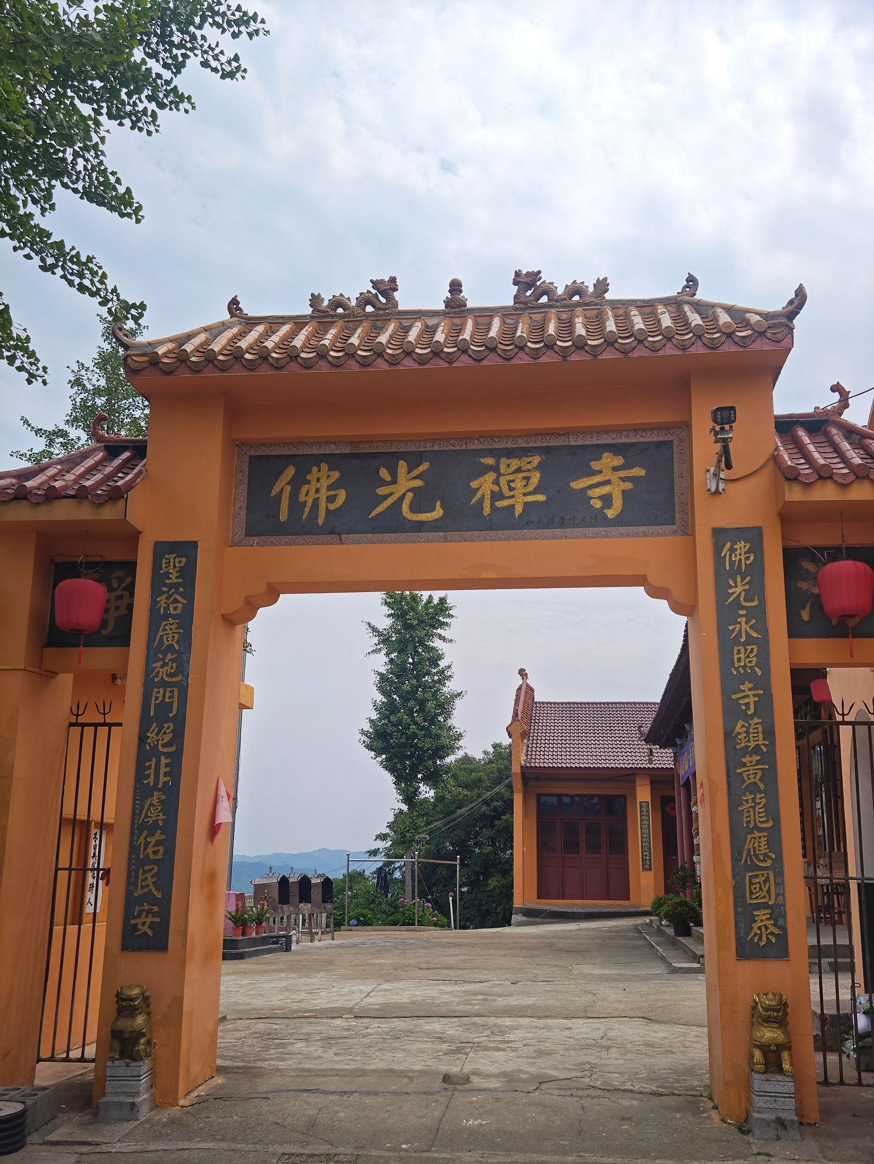 佛光禅寺实景照片