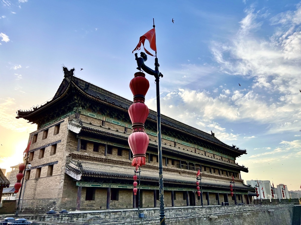 西安城墙永宁门城楼景点图片