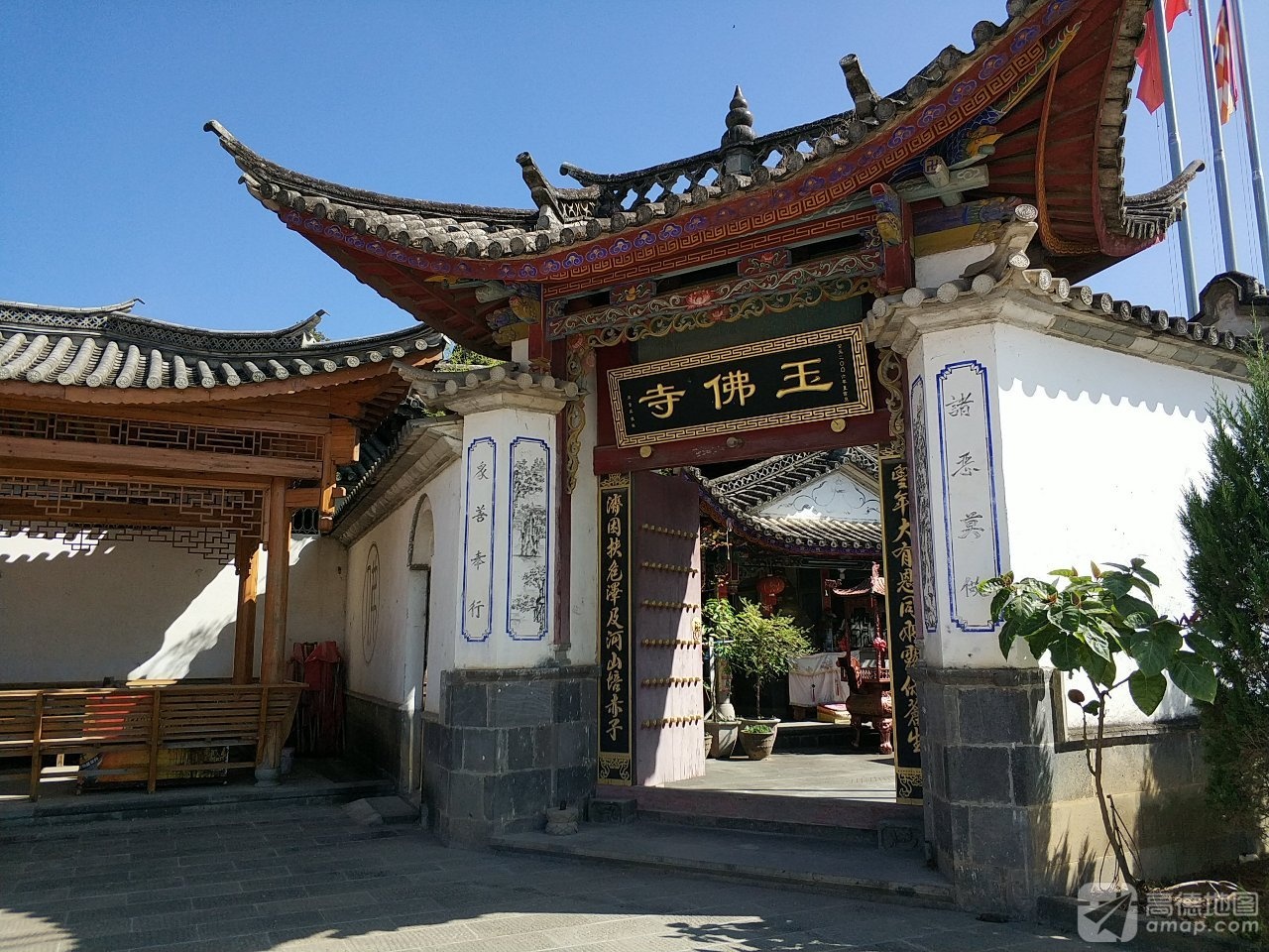 玉佛寺实景照片