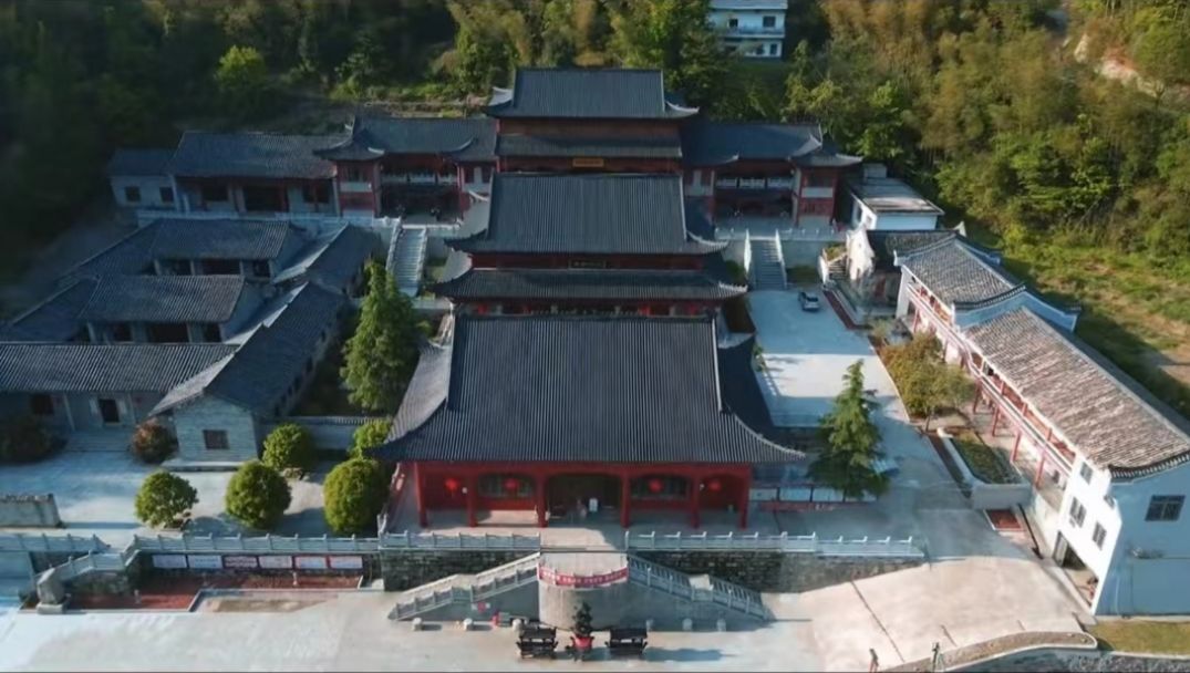 南岳衡山方广寺景区实景照片