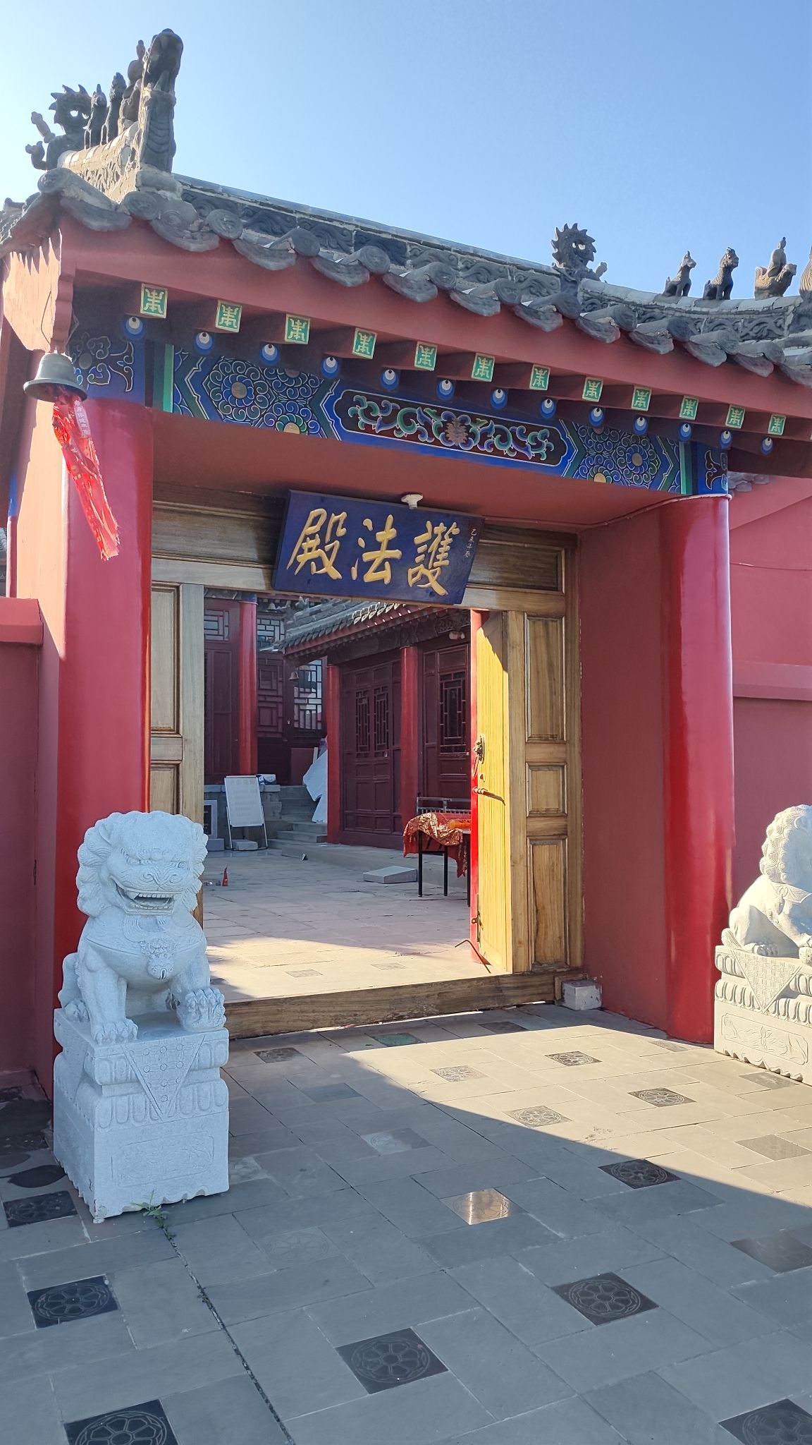 护法殿实景照片
