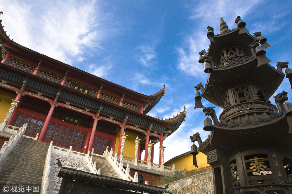 九华山风景区景点图片