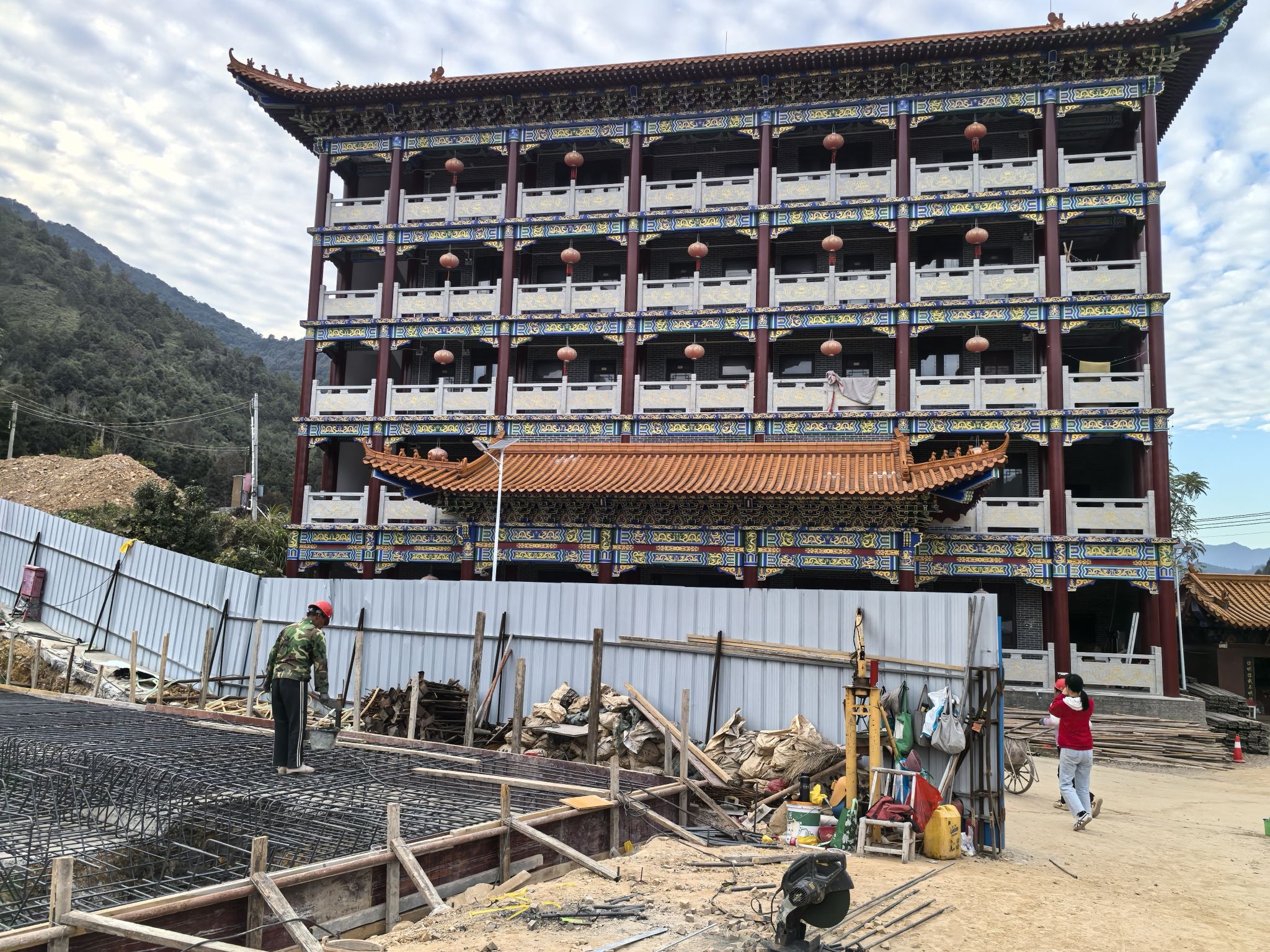 白云古寺实景照片