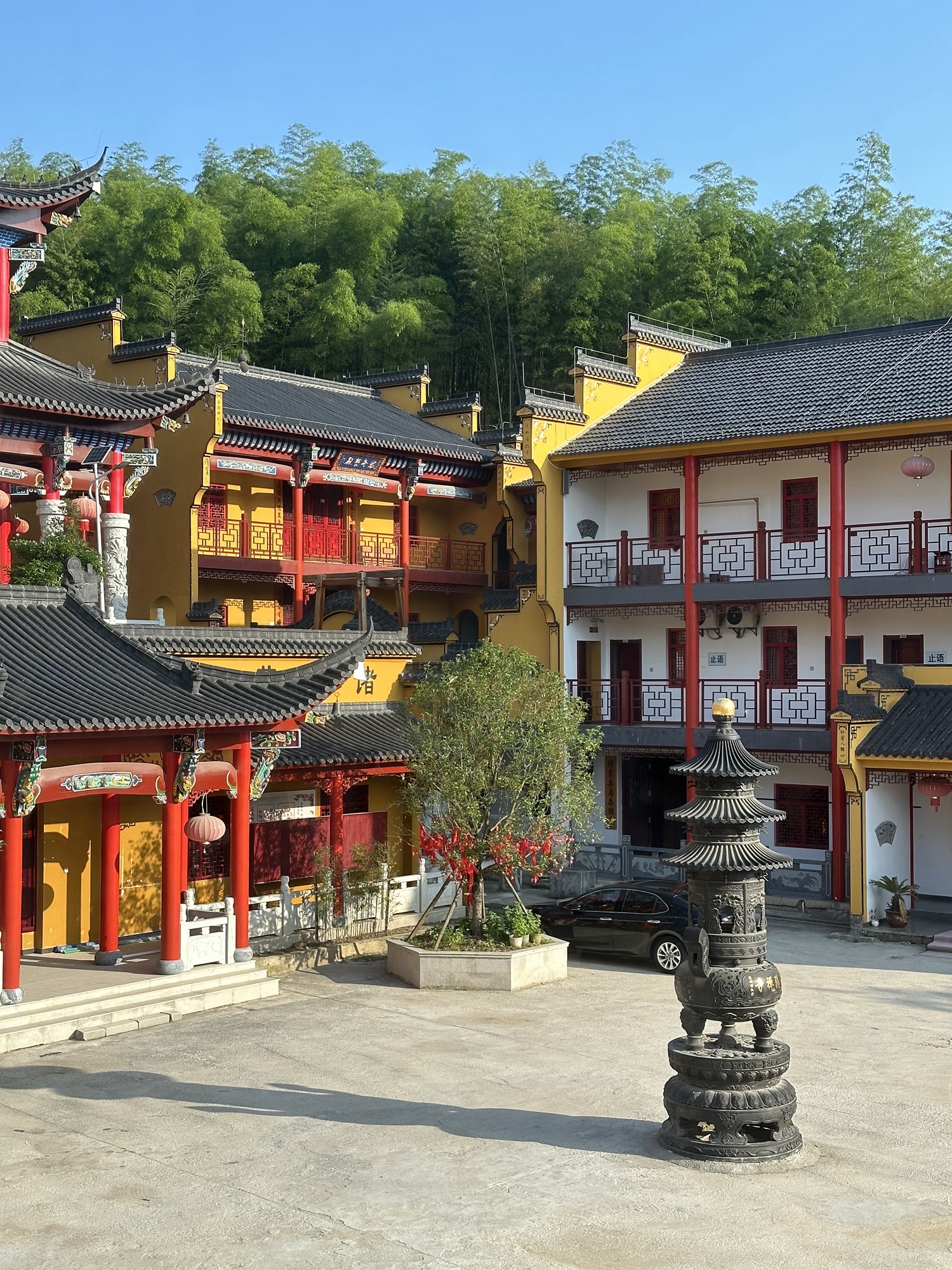 仙隐禅寺实景照片