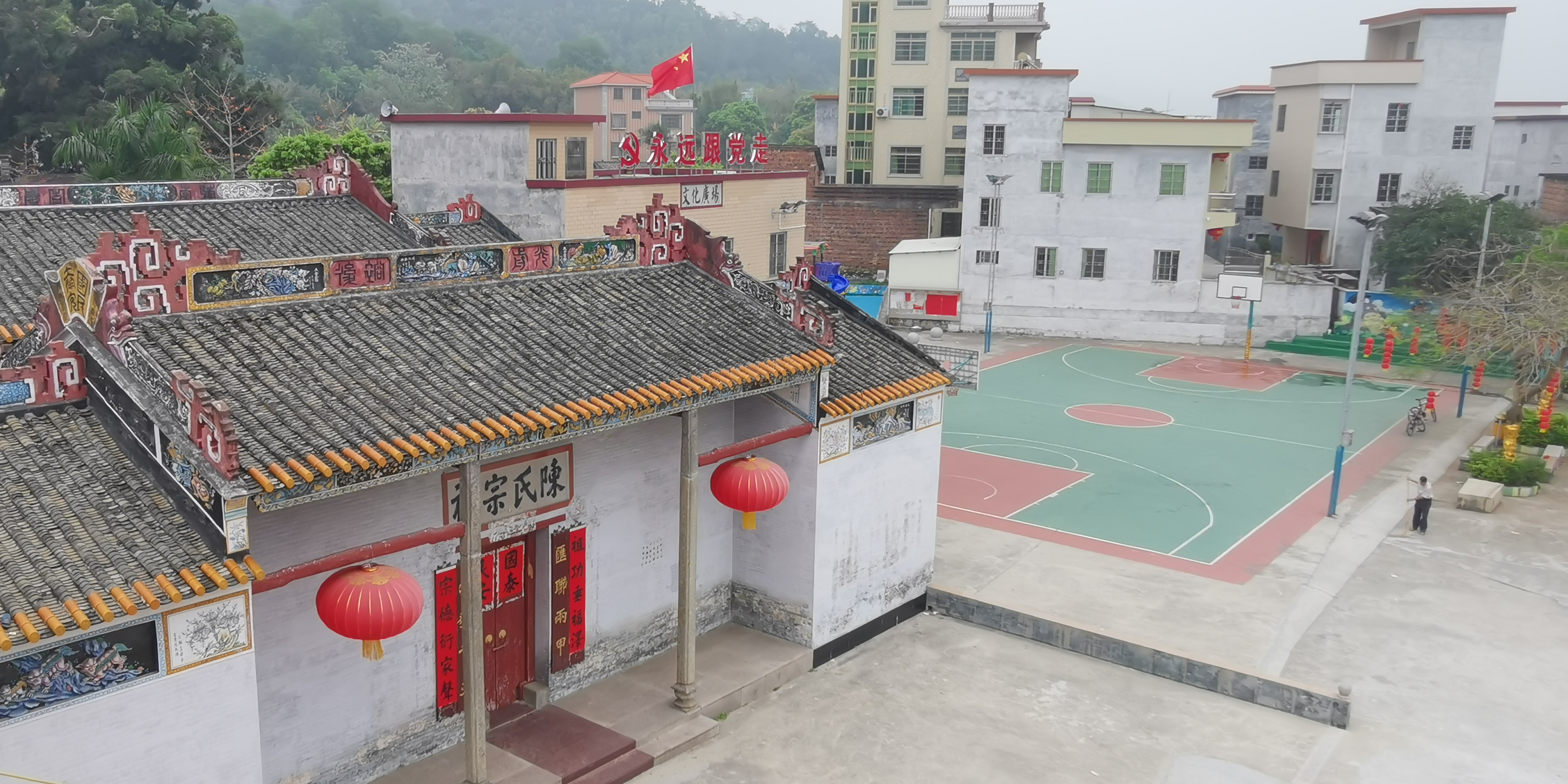 上白村陈氏宗祠实景照片