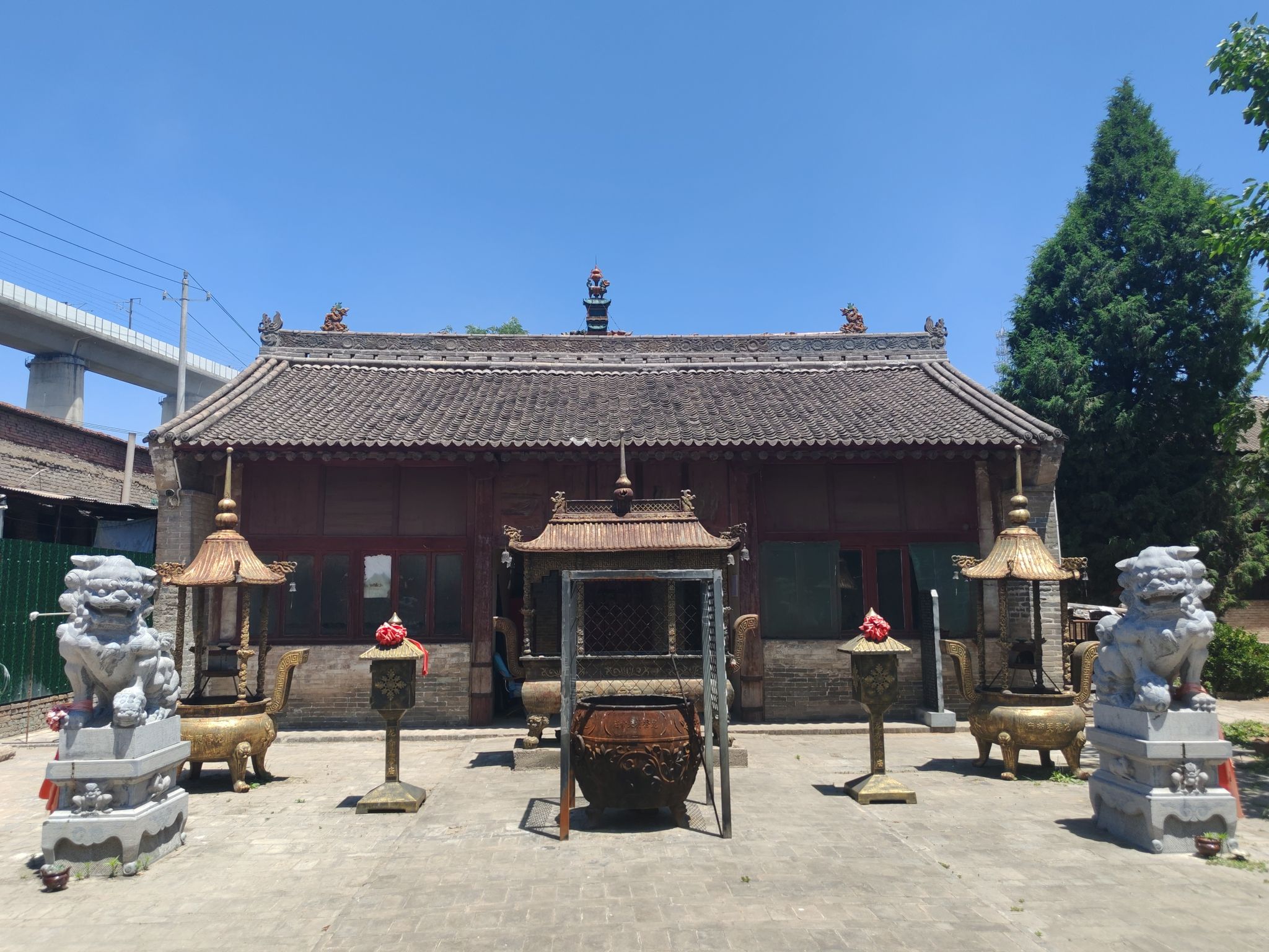 龙香关帝庙实景照片