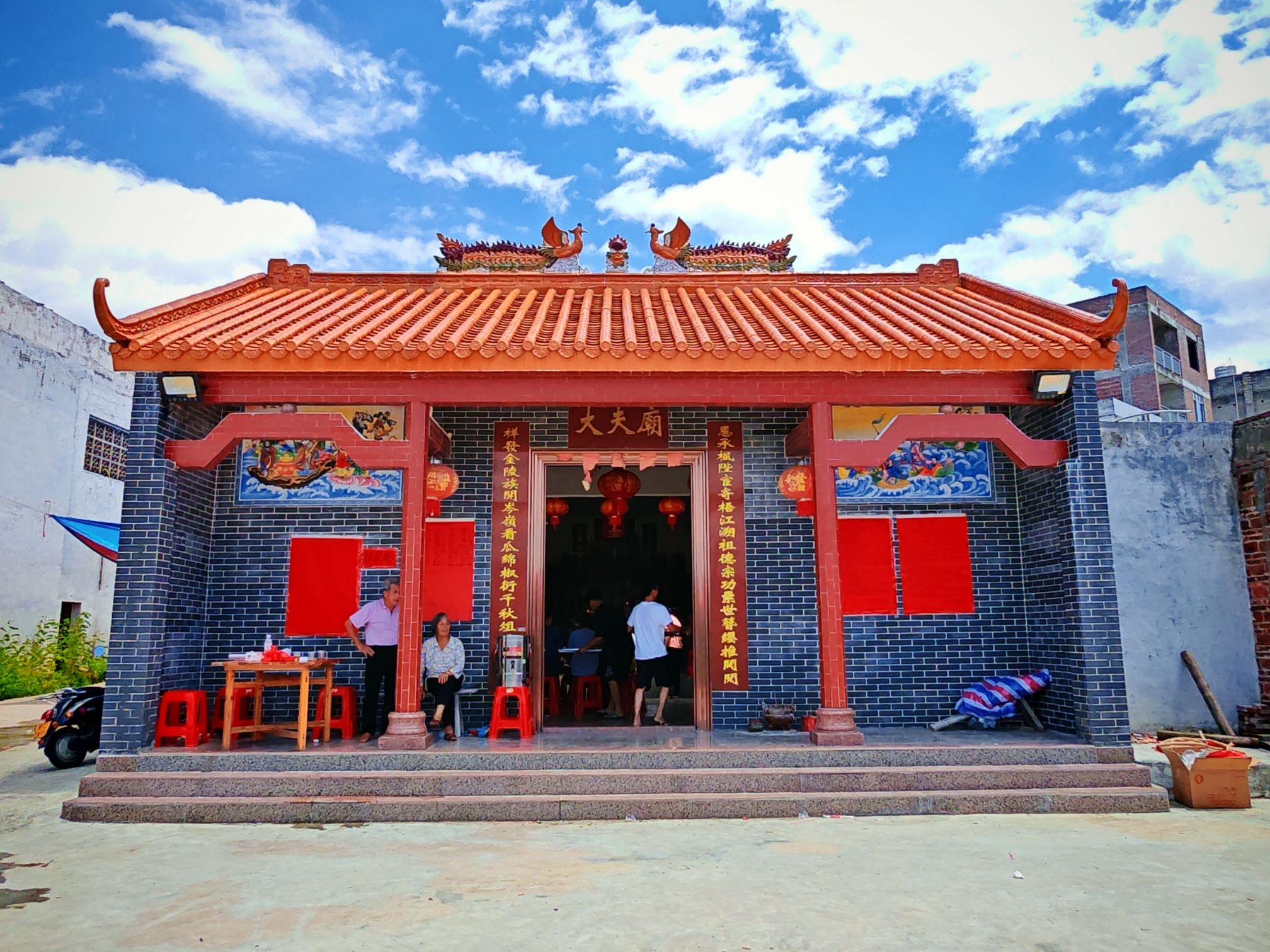 大旺庄大夫庙祠堂实景照片