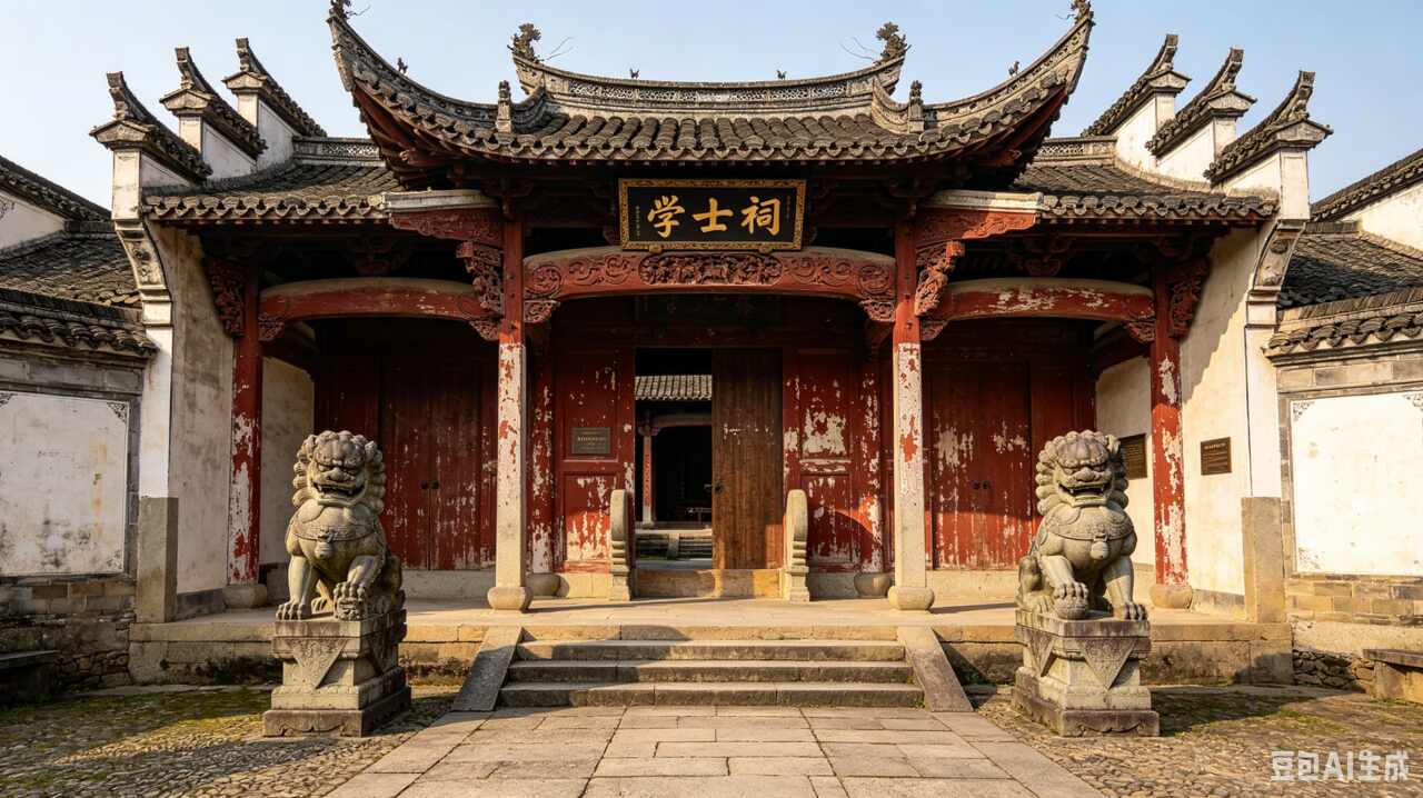 学士祠实景照片