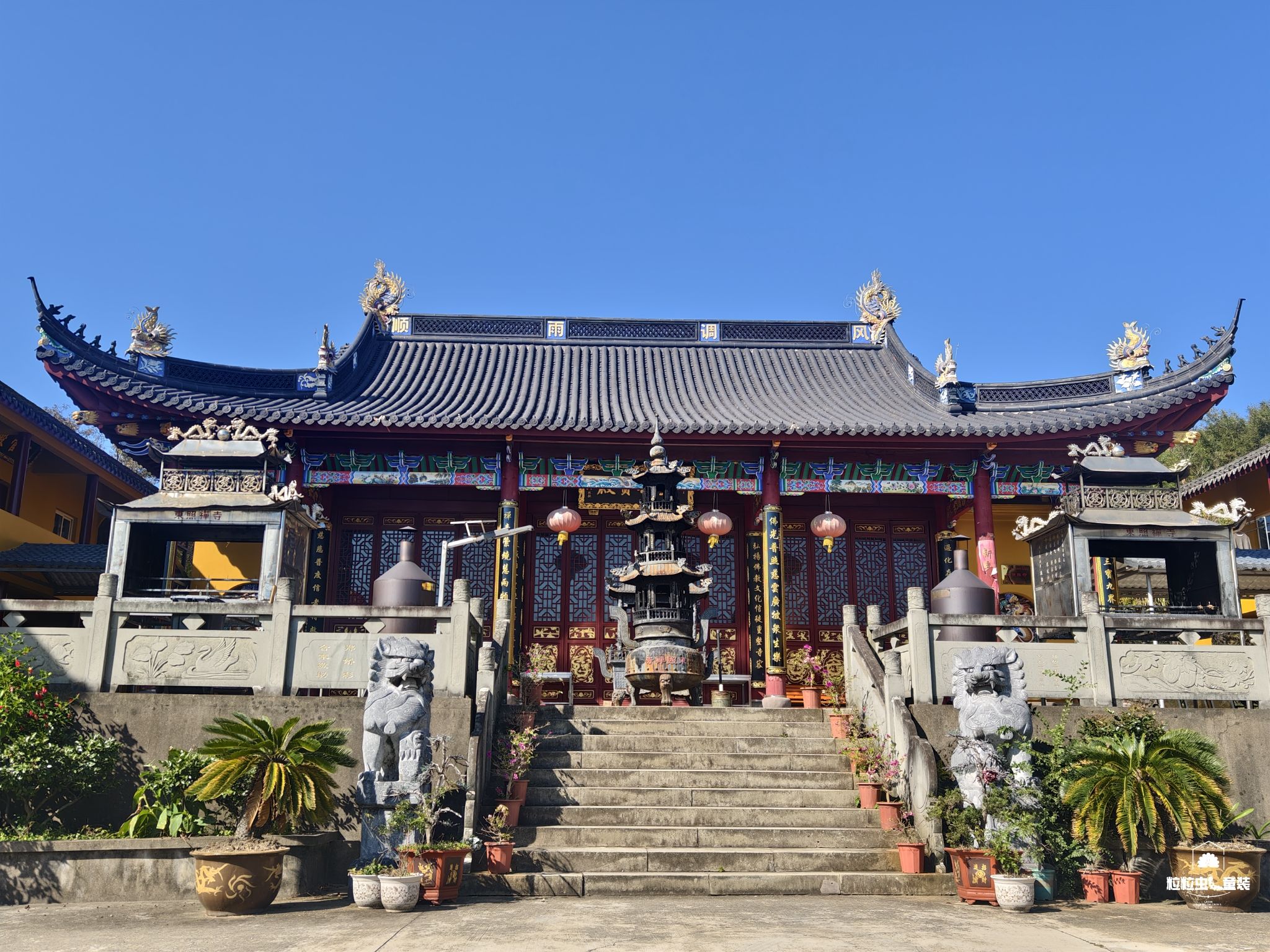 定海区东照禅寺实景照片