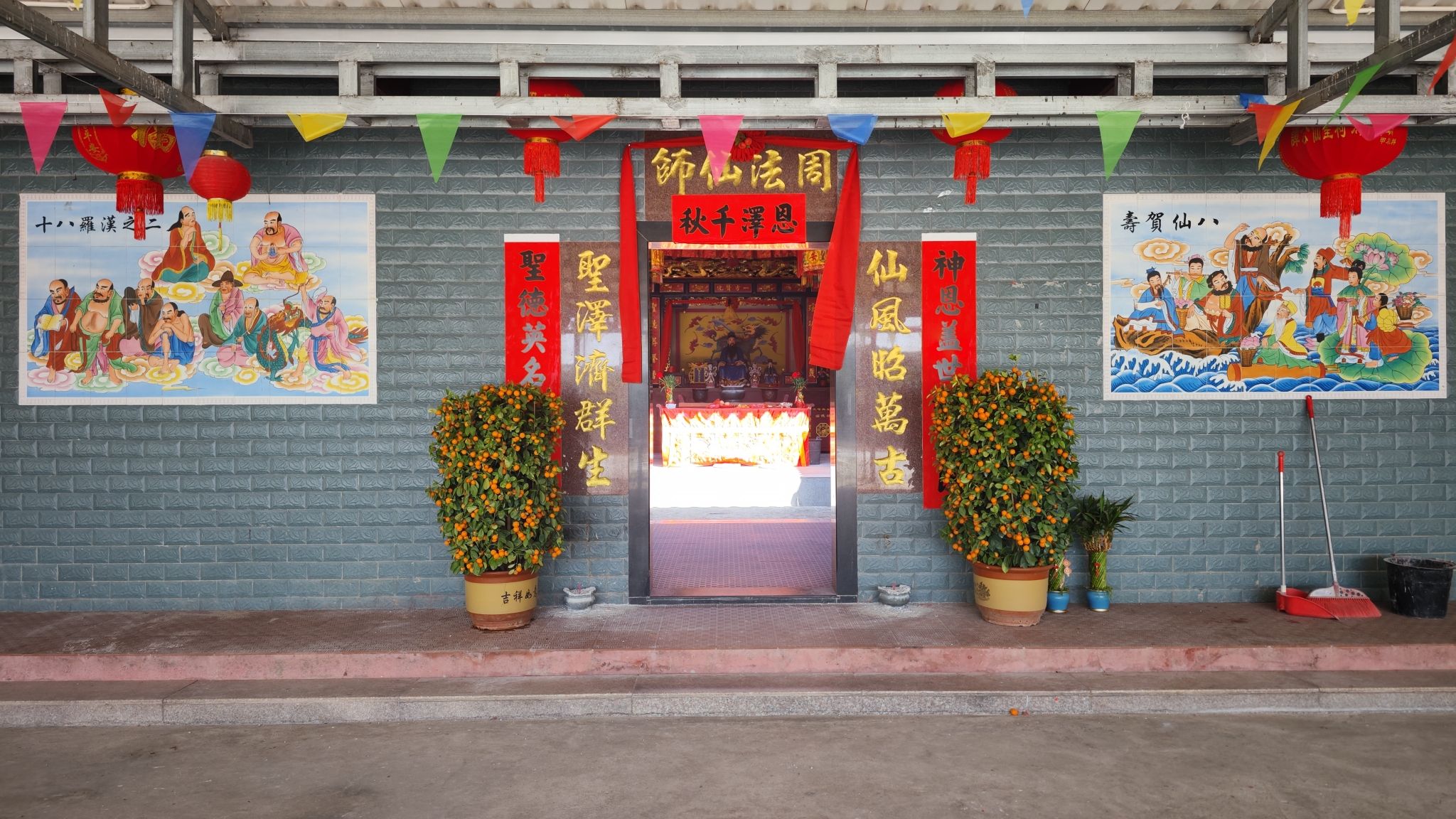 周法仙师实景照片