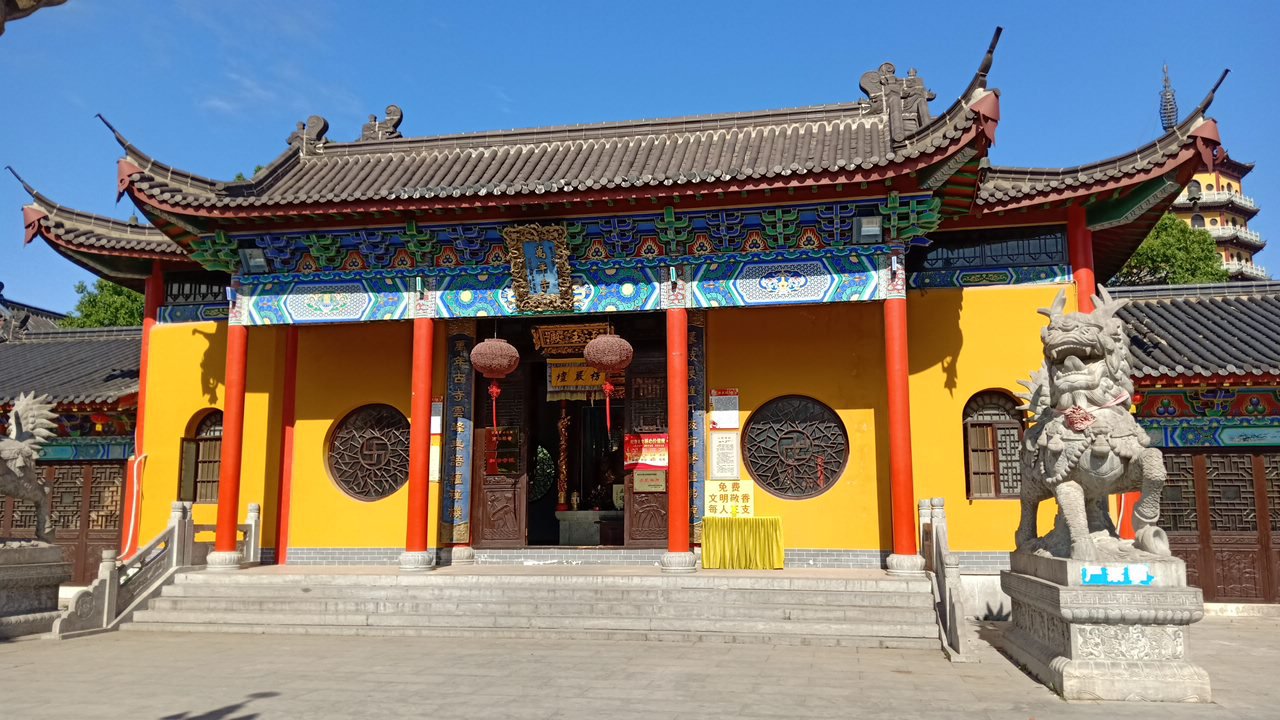 三河古镇-万年寺实景照片