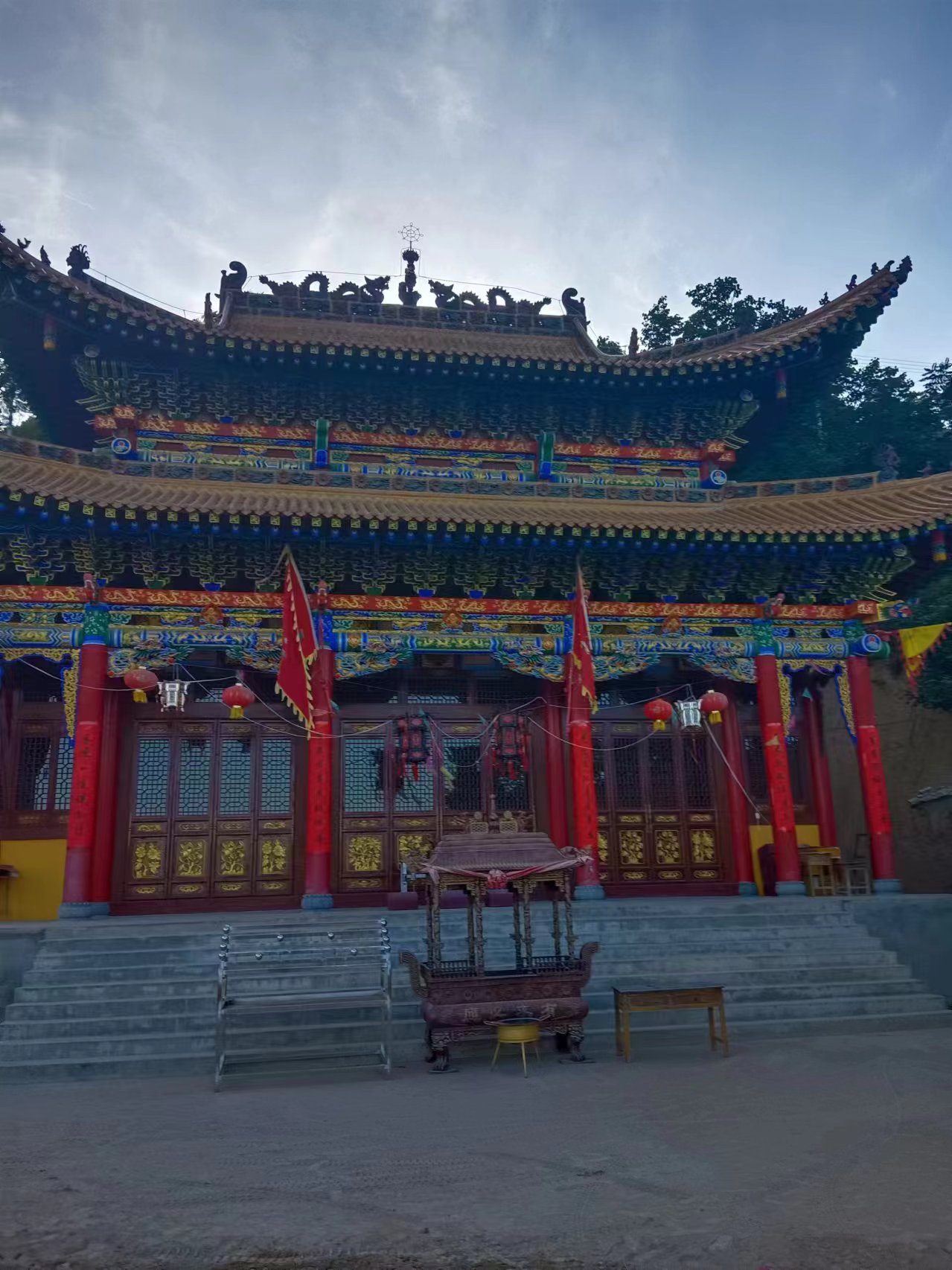竹林寺实景照片