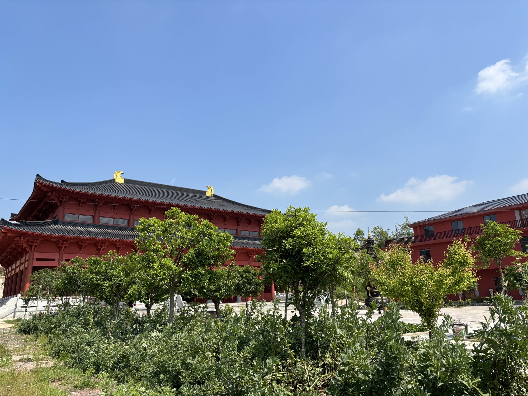红安县东升禅寺实景照片